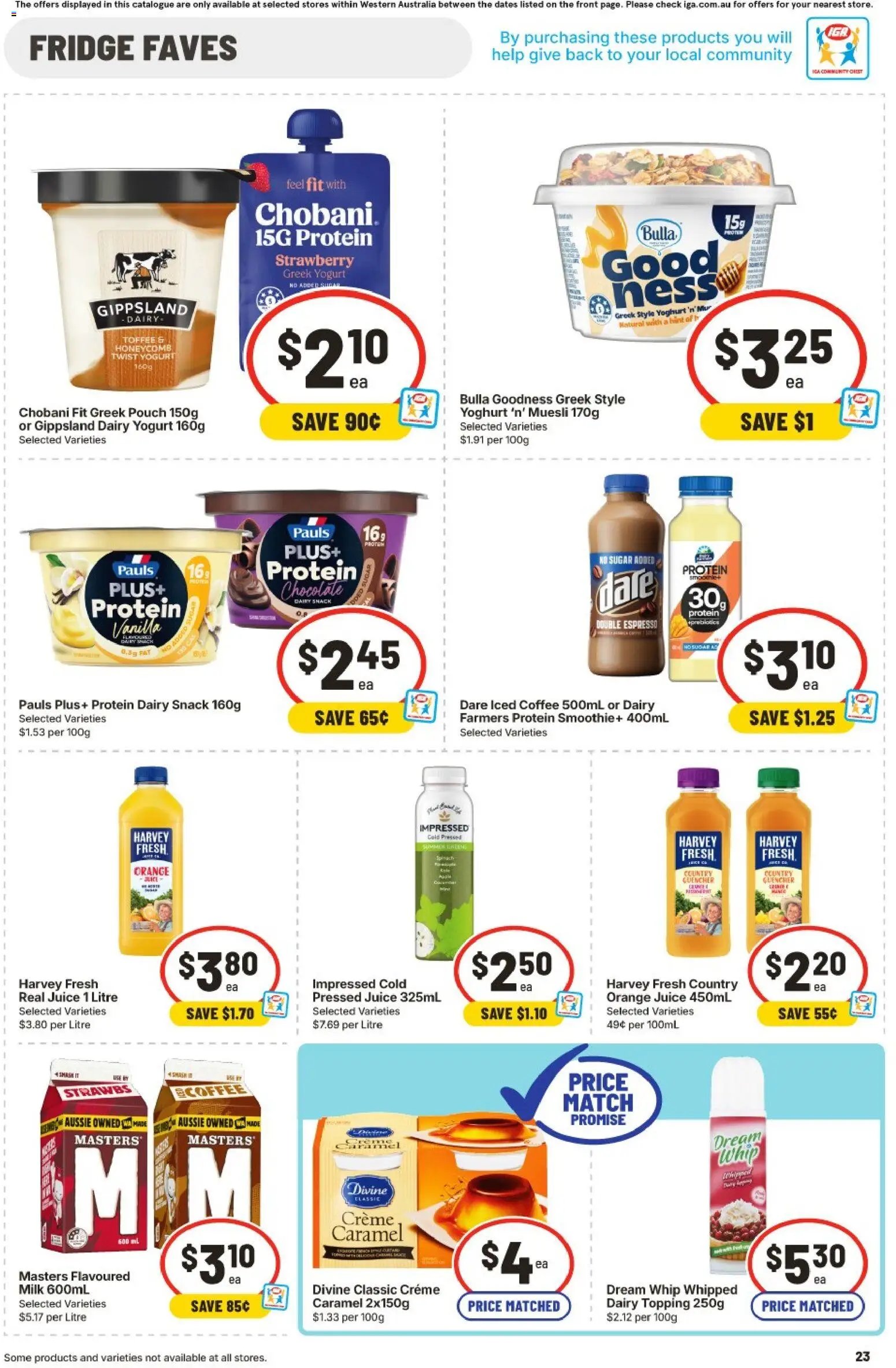 IGA catalogue WA