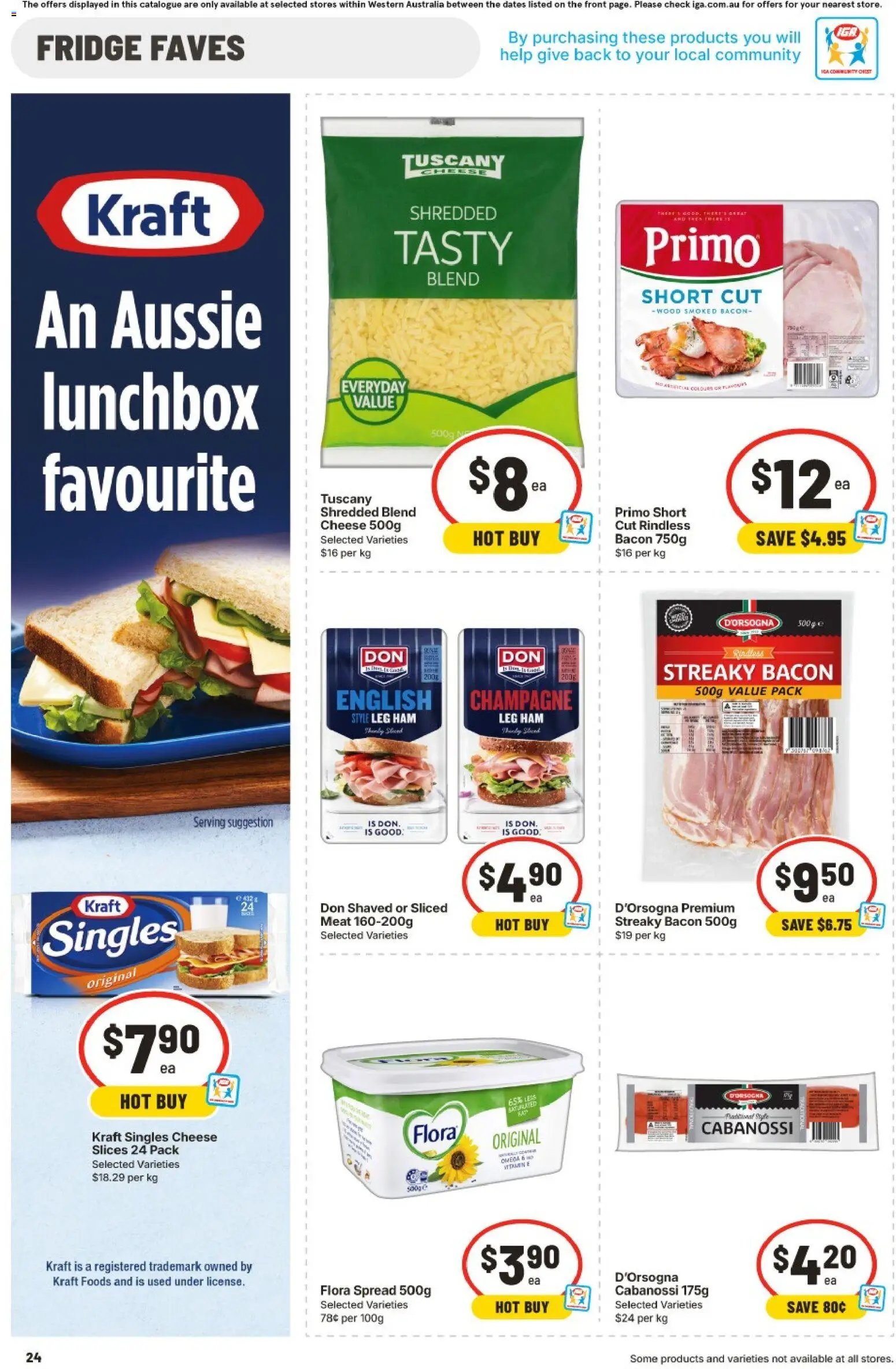 IGA catalogue WA
