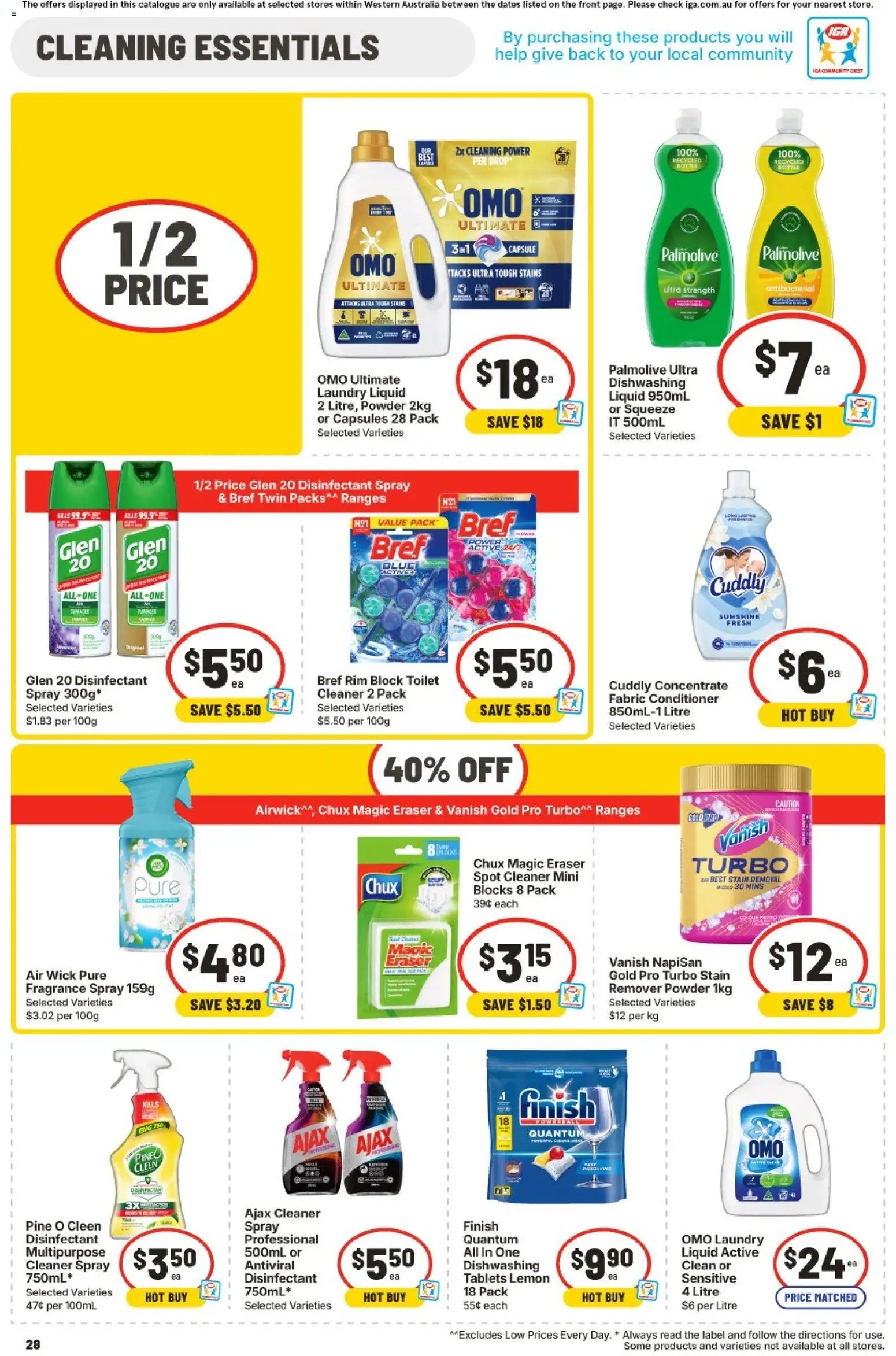 IGA catalogue WA