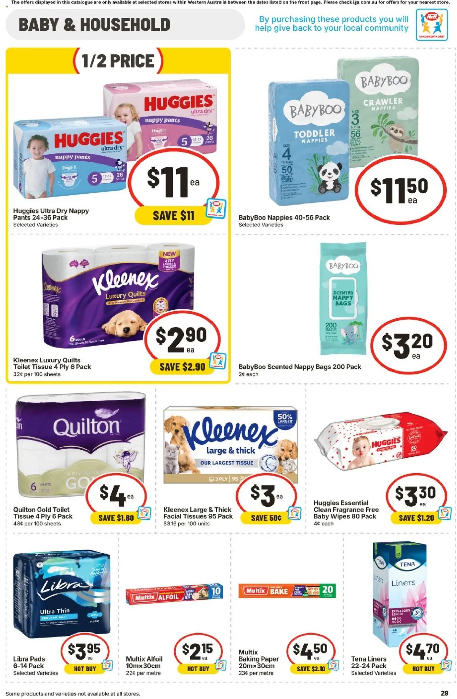 IGA catalogue WA