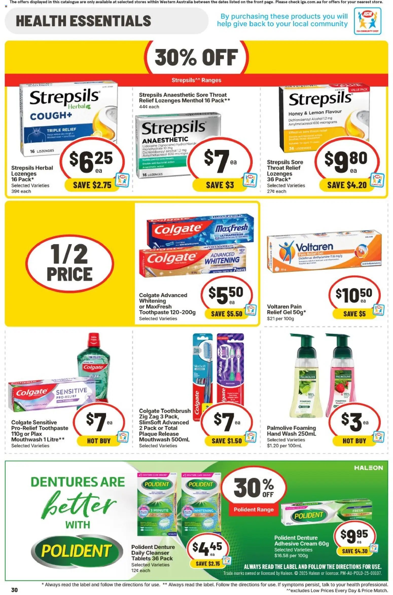 IGA catalogue WA