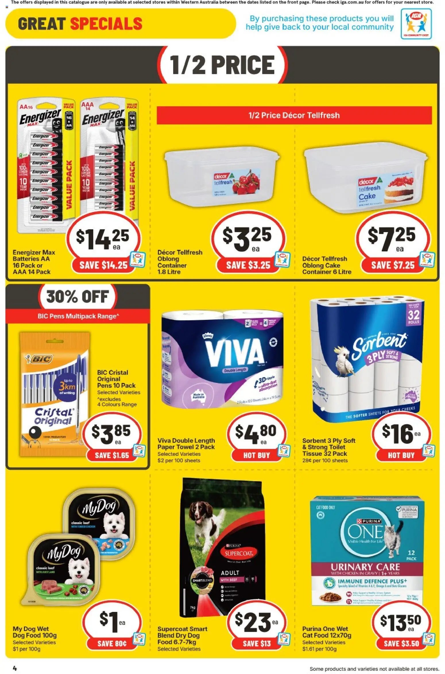 IGA catalogue WA