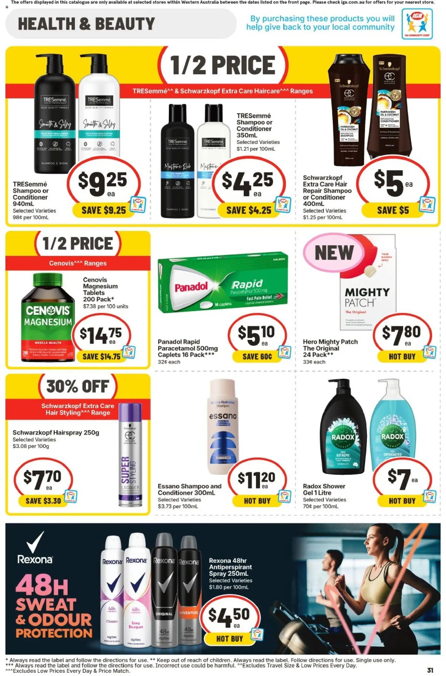 IGA catalogue WA