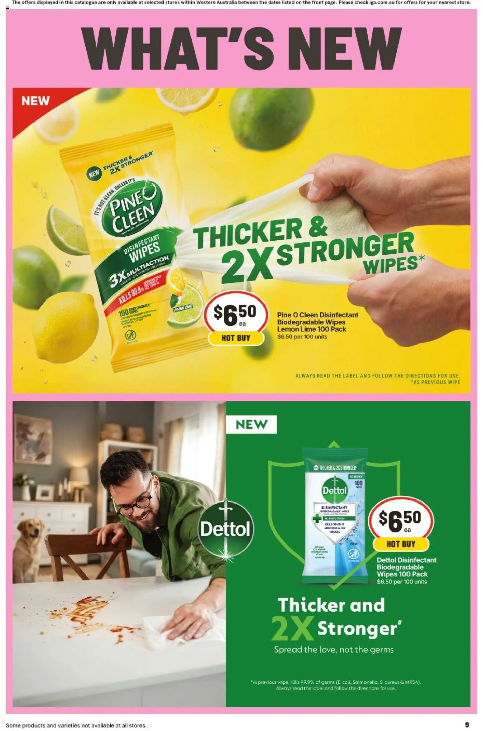 IGA catalogue WA