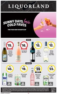 Liquorland catalogue SA