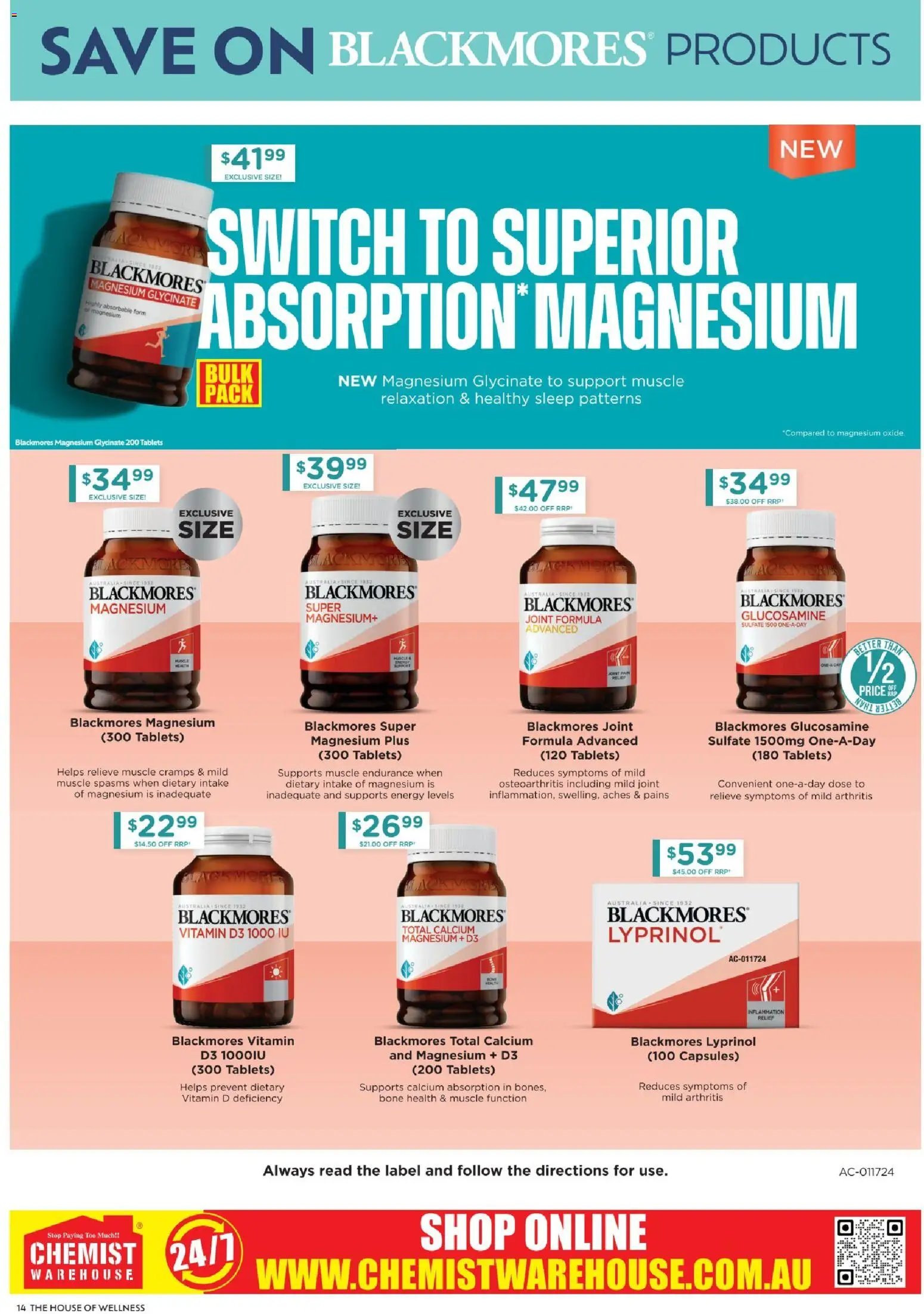 Chemist Warehouse catalogue