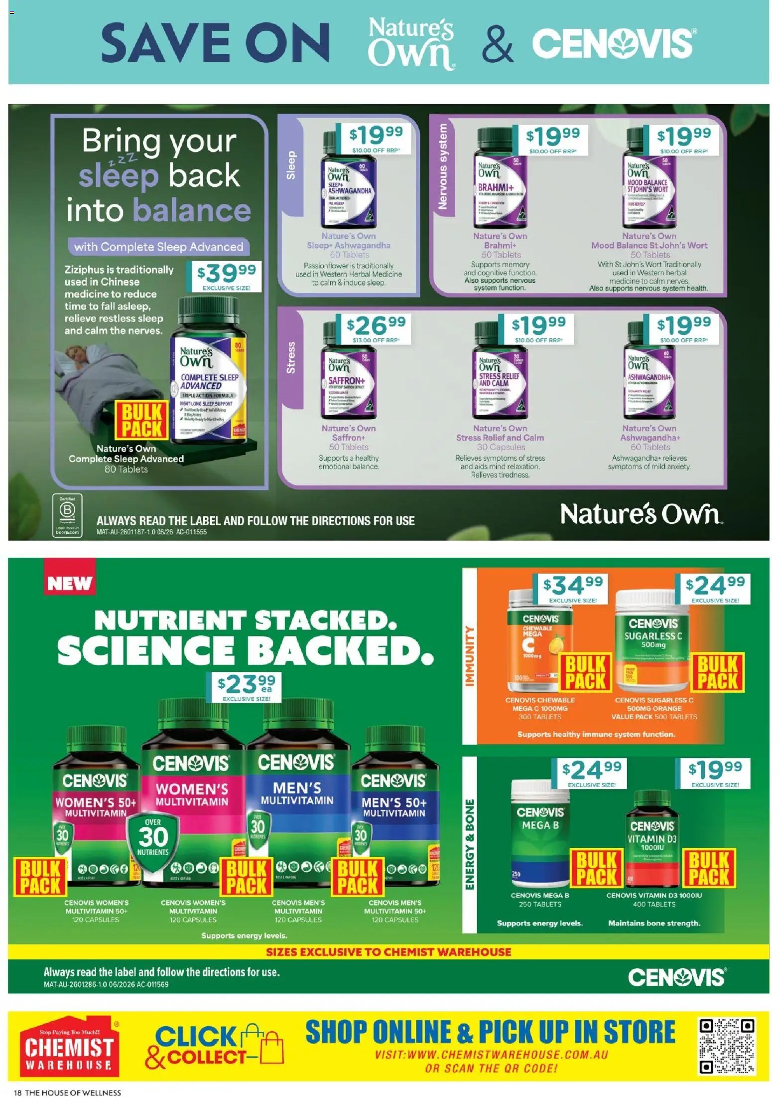 Chemist Warehouse catalogue