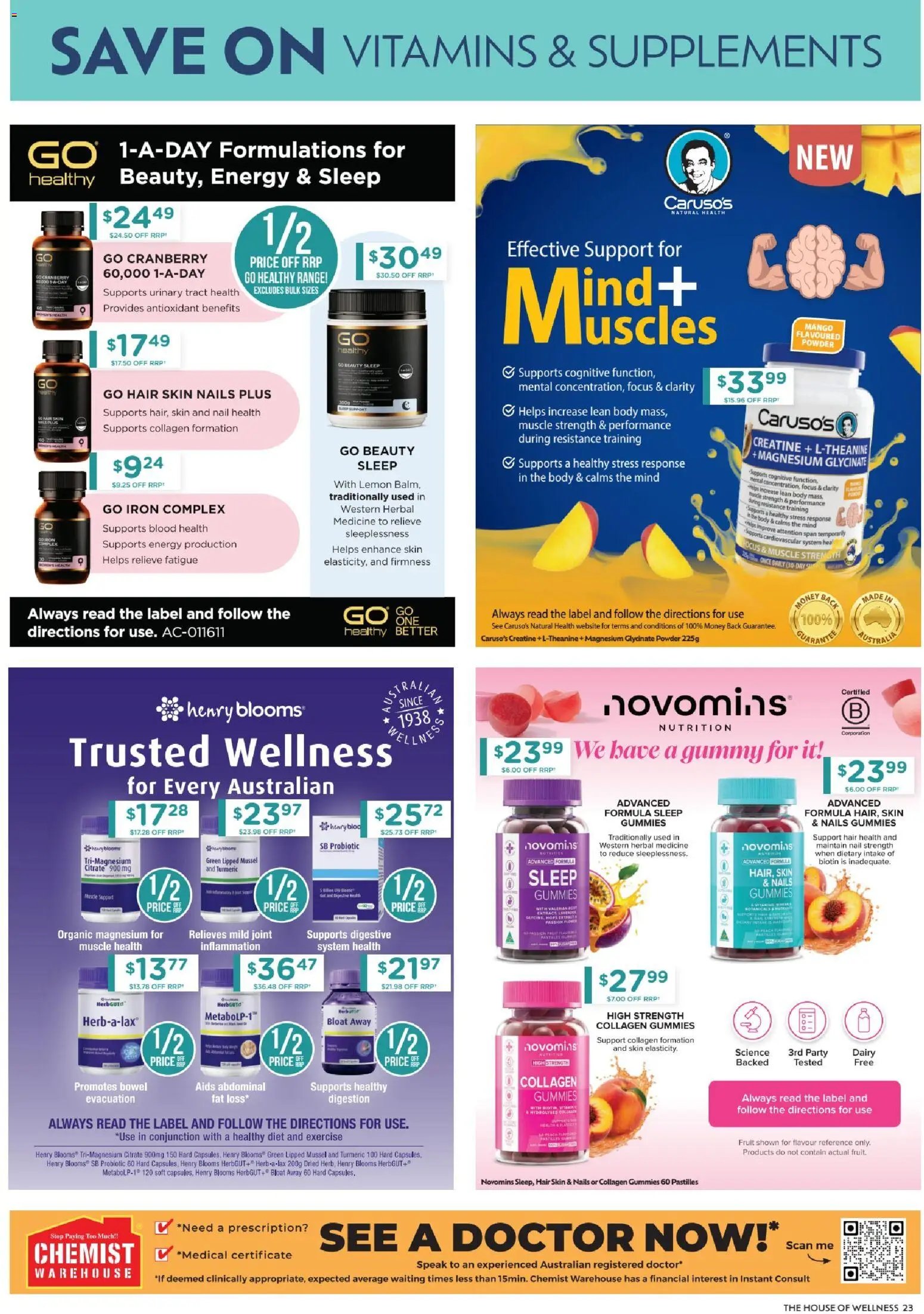 Chemist Warehouse catalogue
