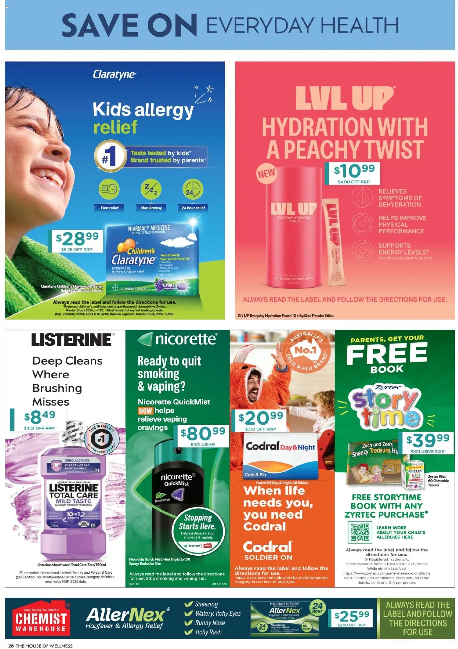 Chemist Warehouse catalogue