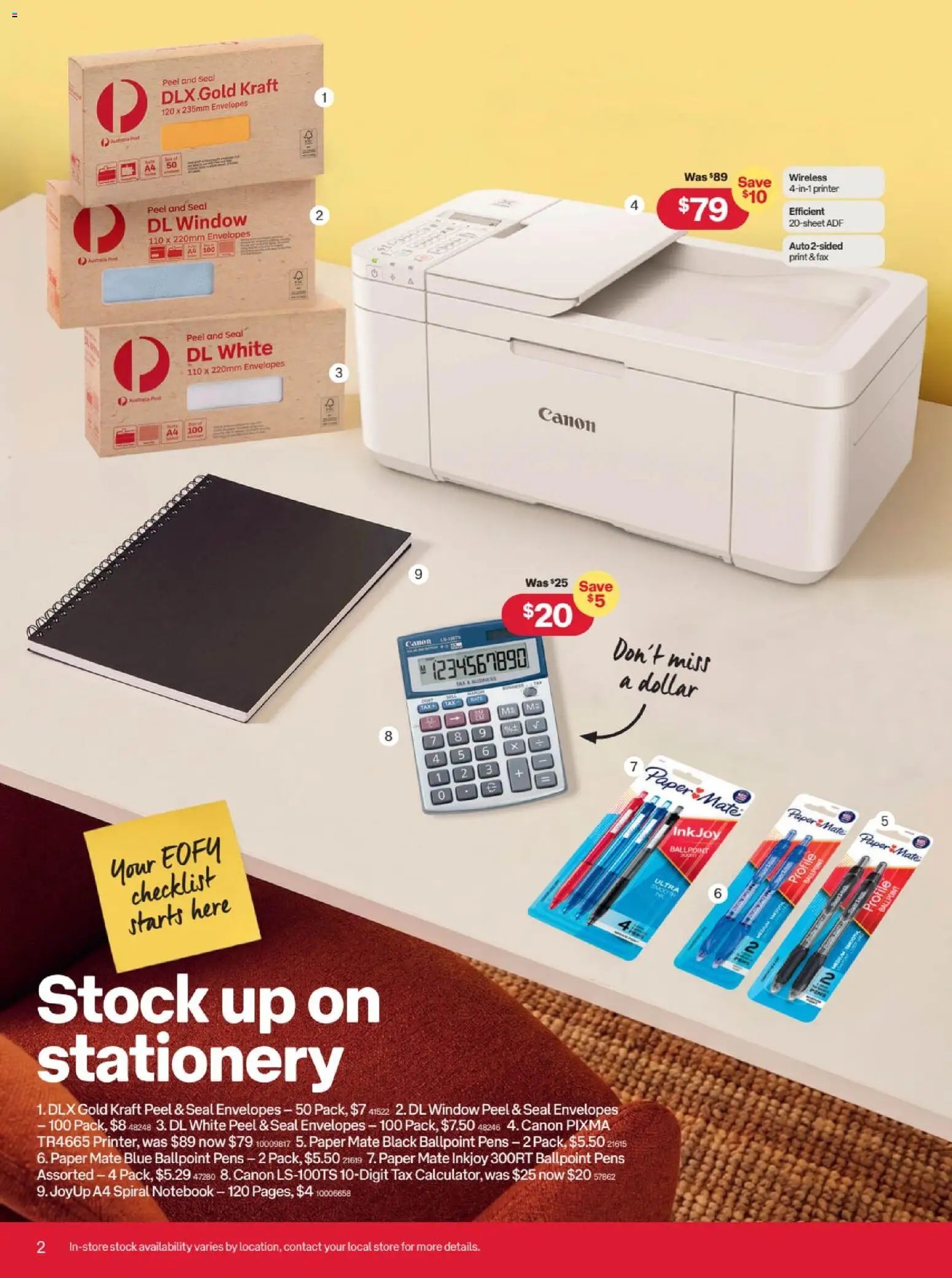 Australia Post catalogue
