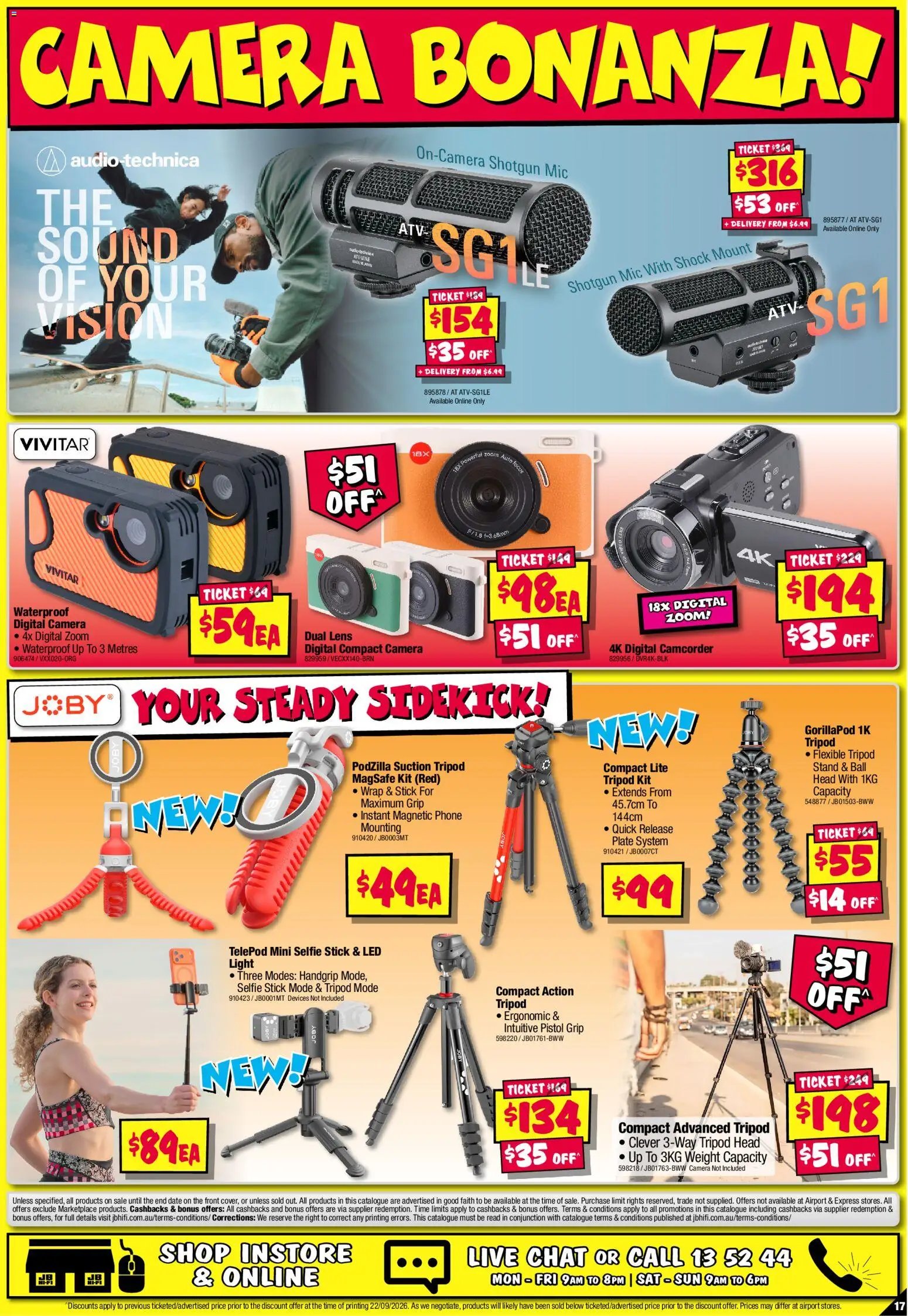 JB Hi-Fi catalogue Camera Bonanza