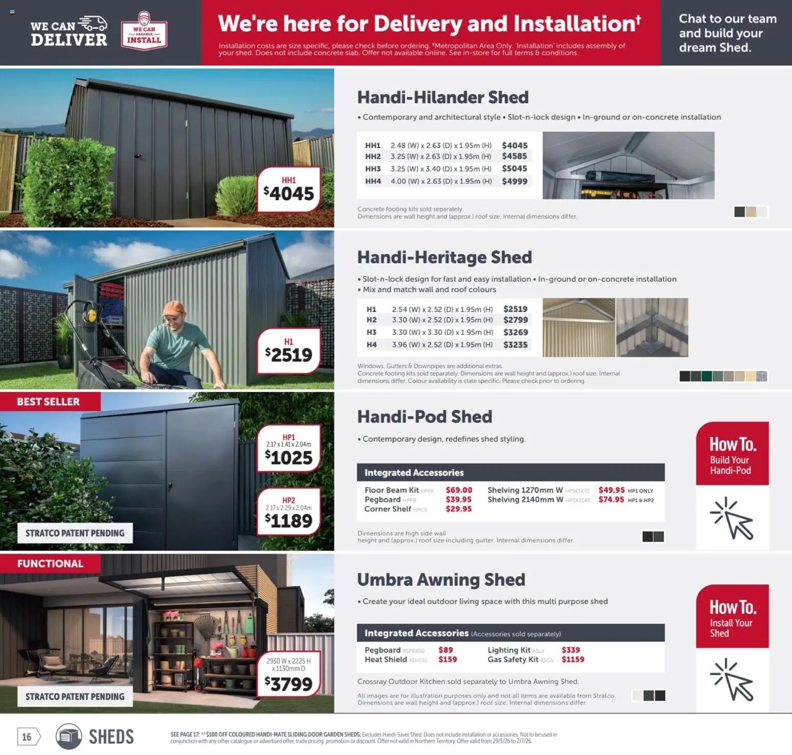 Stratco catalogue WA