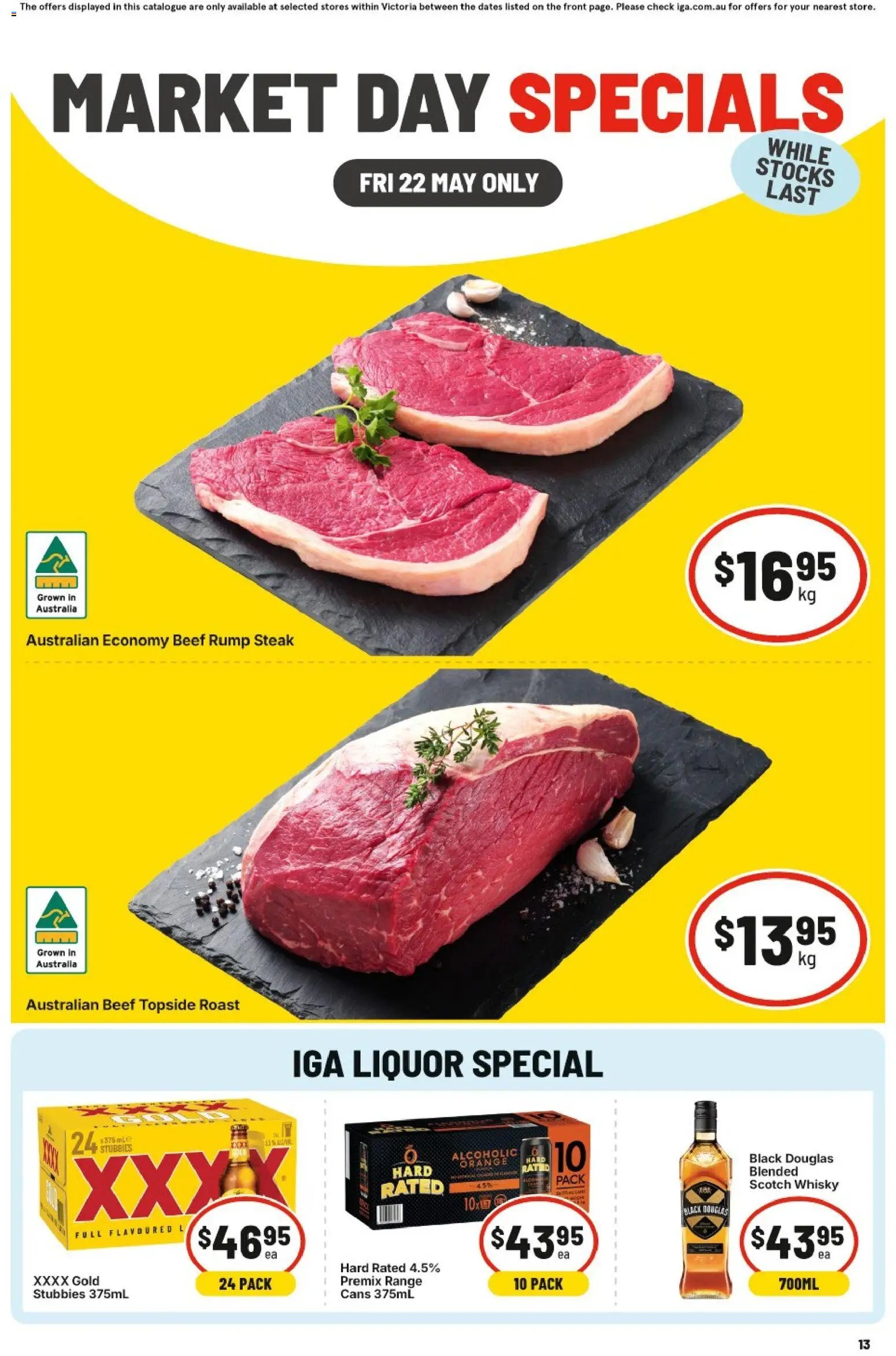 Market Day Specials - VIC (2026-05-22 - 2026-05-22) | 1