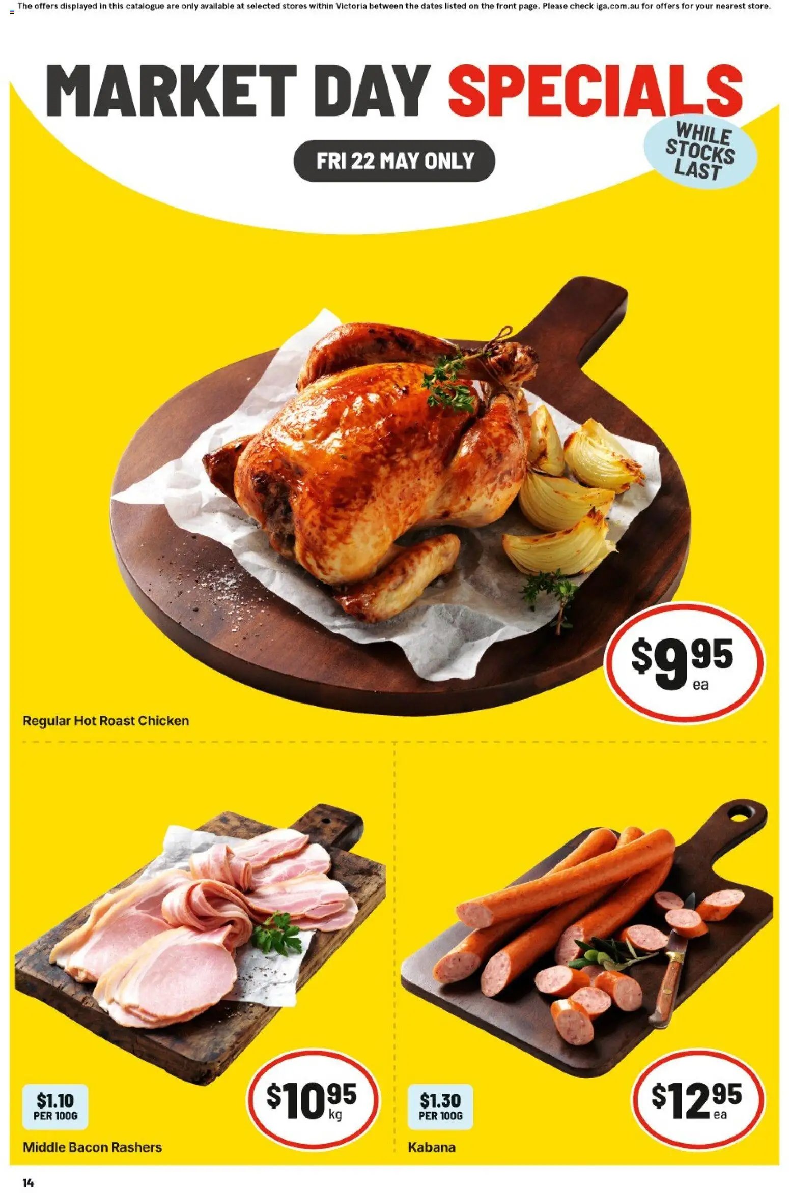 Market Day Specials - VIC (2026-05-22 - 2026-05-22) | 2