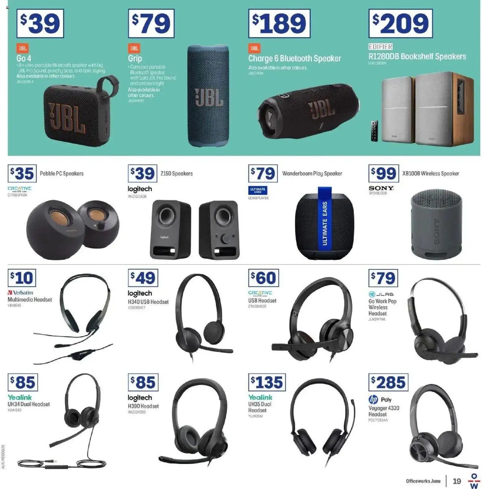 Officeworks catalogue