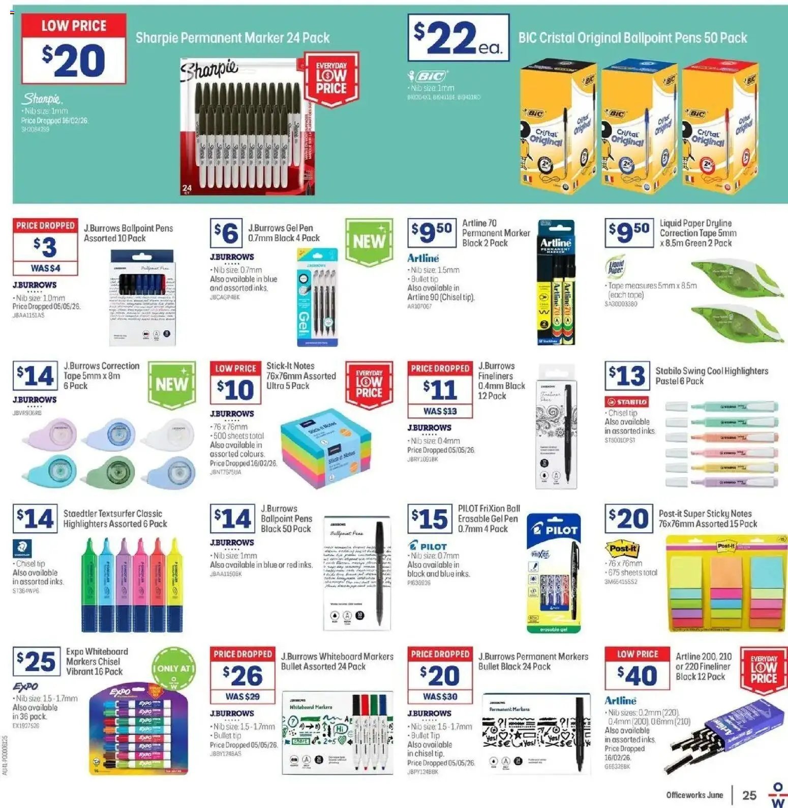 Officeworks catalogue
