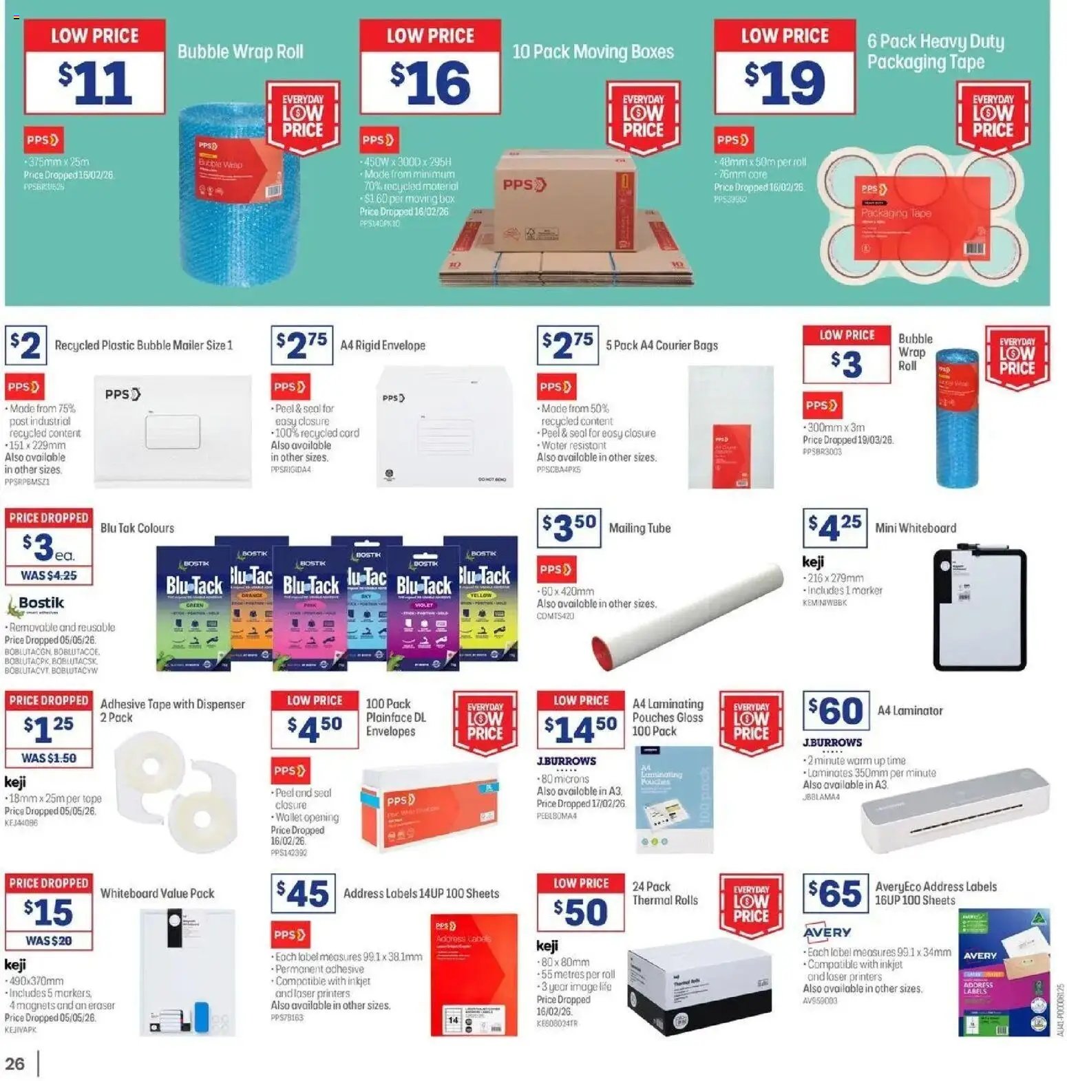 Officeworks catalogue