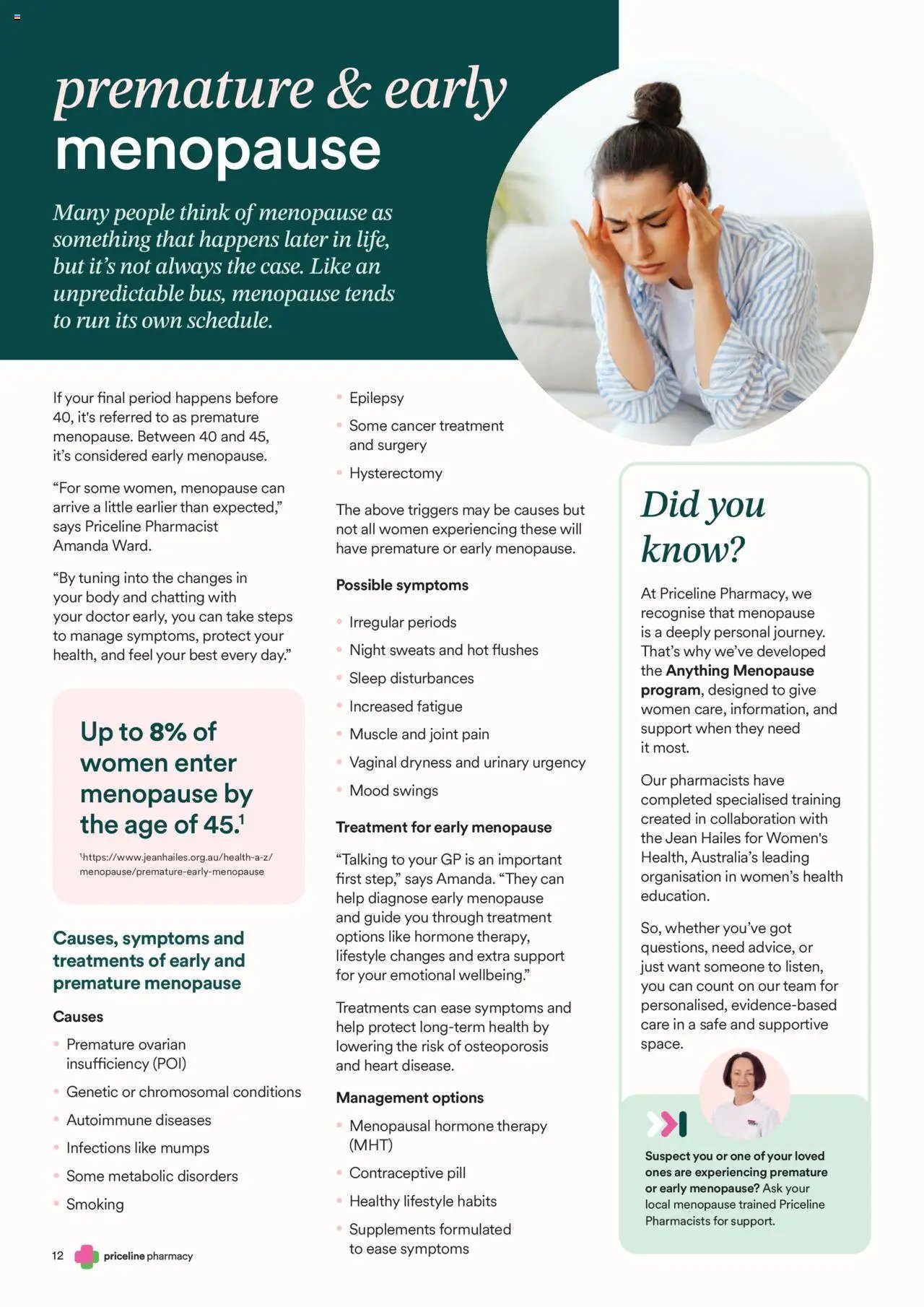 Priceline Pharmacy Anything Menopause Magazine (2025-10-02 - 2025-11-07) | 12