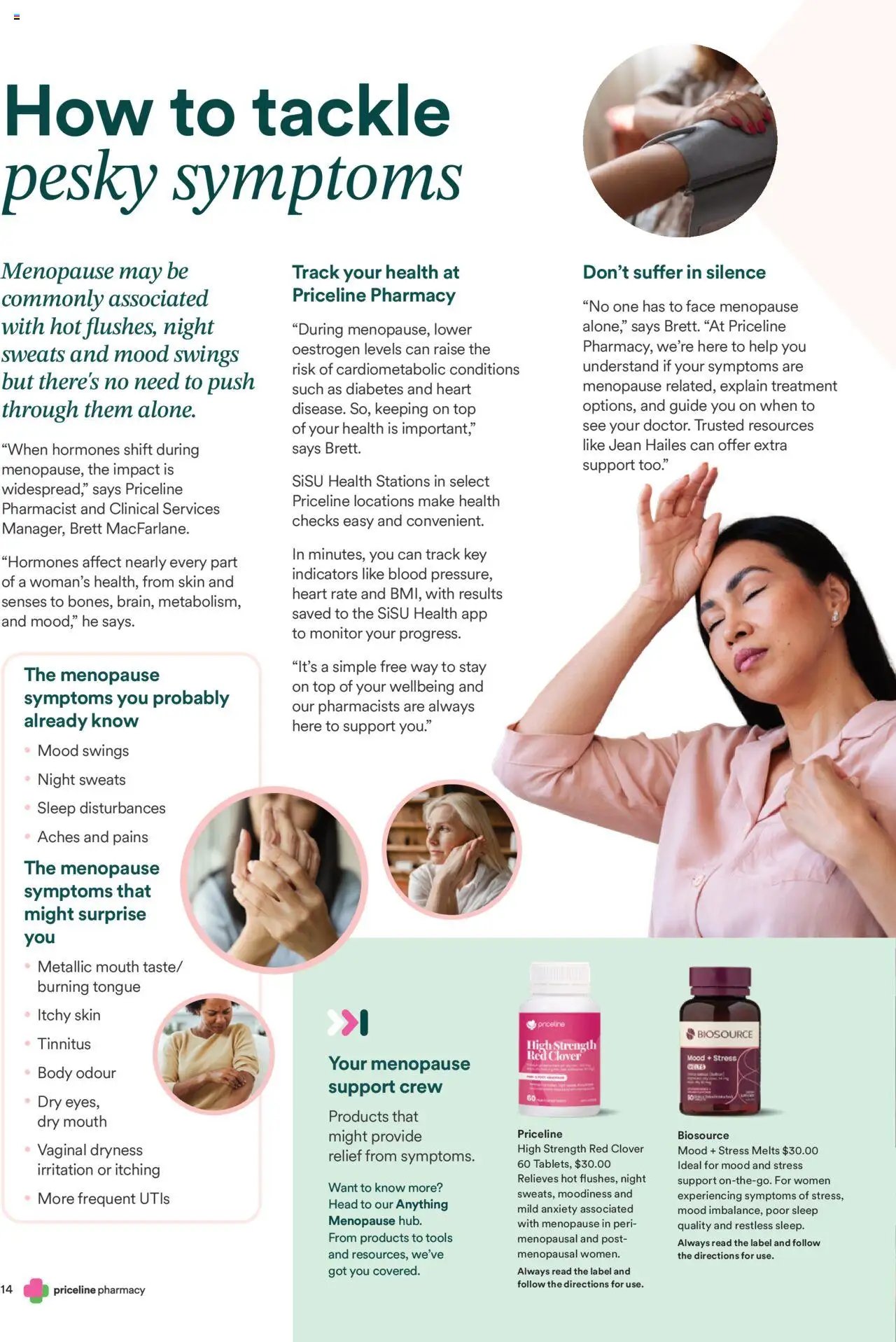 Priceline Pharmacy Anything Menopause Magazine (2025-10-02 - 2025-11-07) | 14