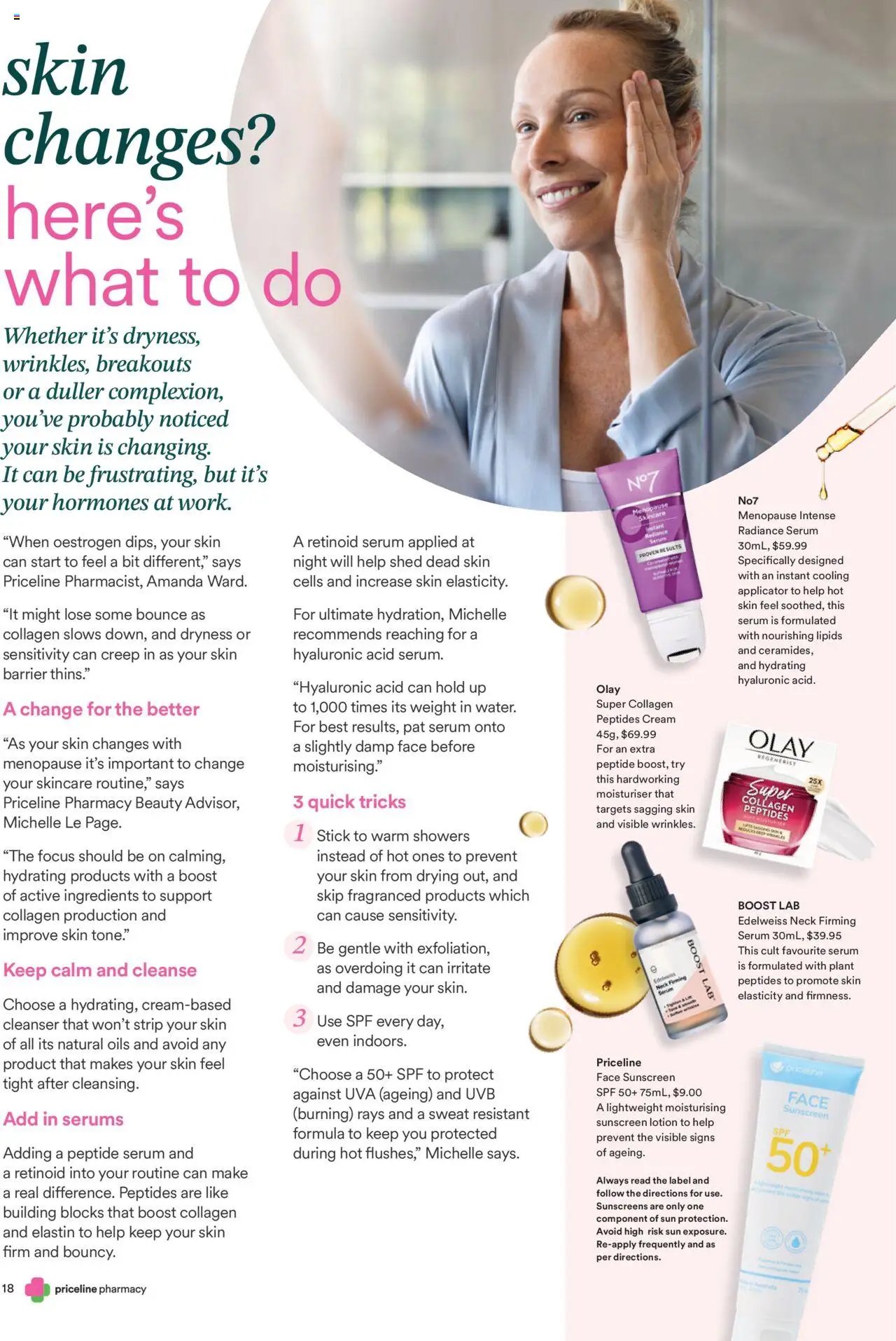 Priceline Pharmacy Anything Menopause Magazine (2025-10-02 - 2025-11-07) | 18