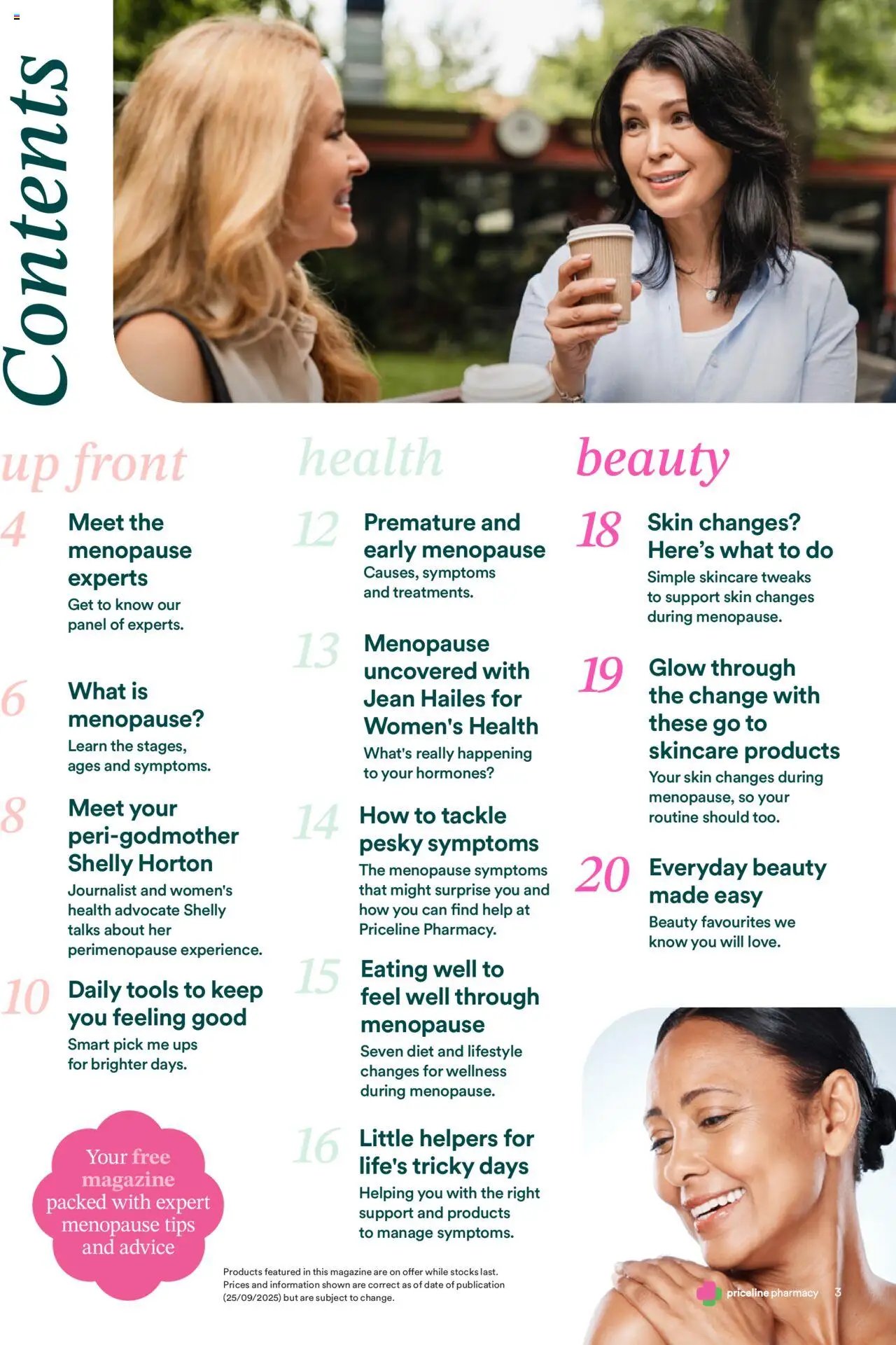 Priceline Pharmacy Anything Menopause Magazine (2025-10-02 - 2025-11-07) | 3