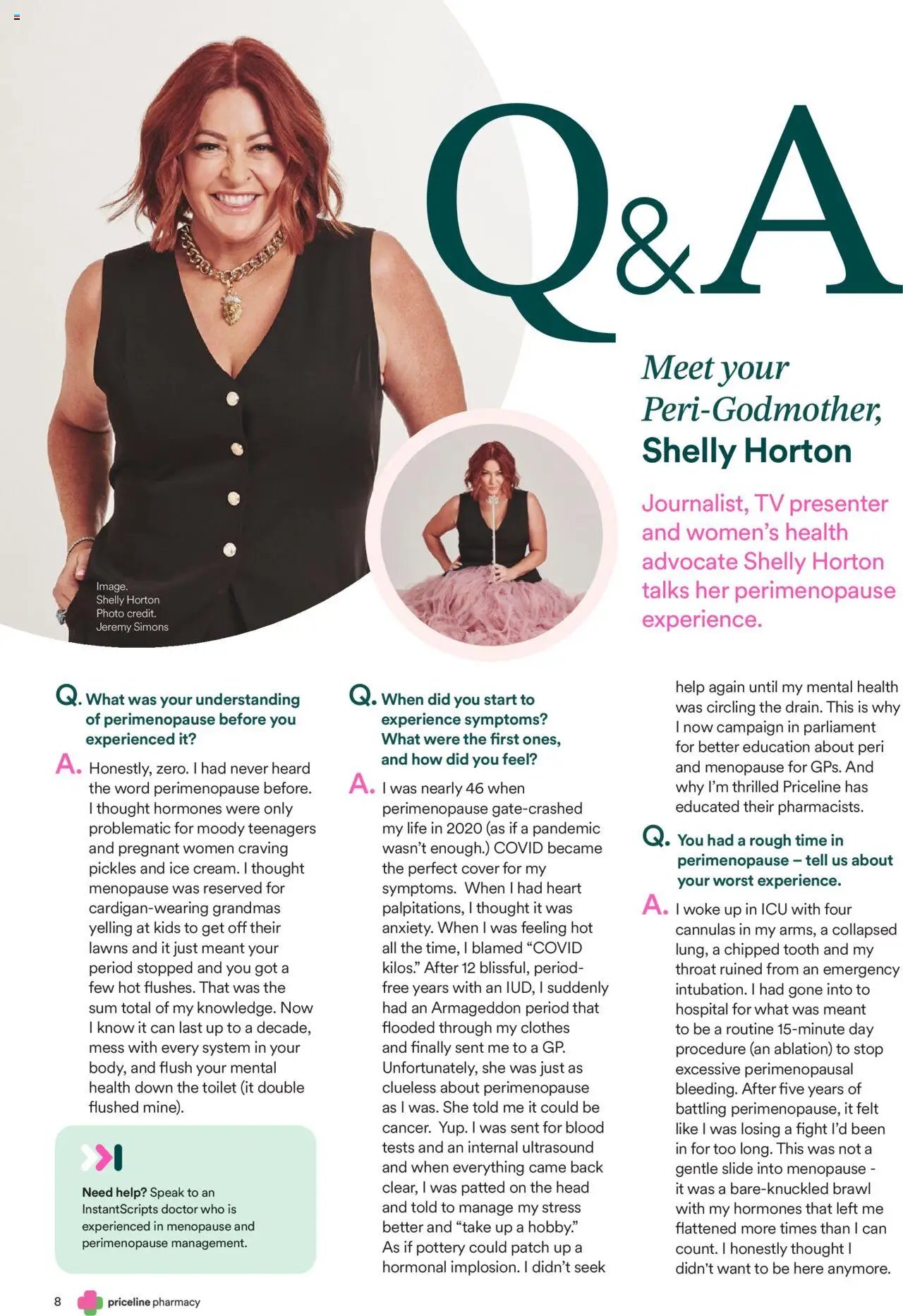 Priceline Pharmacy Anything Menopause Magazine (2025-10-02 - 2025-11-07) | 8