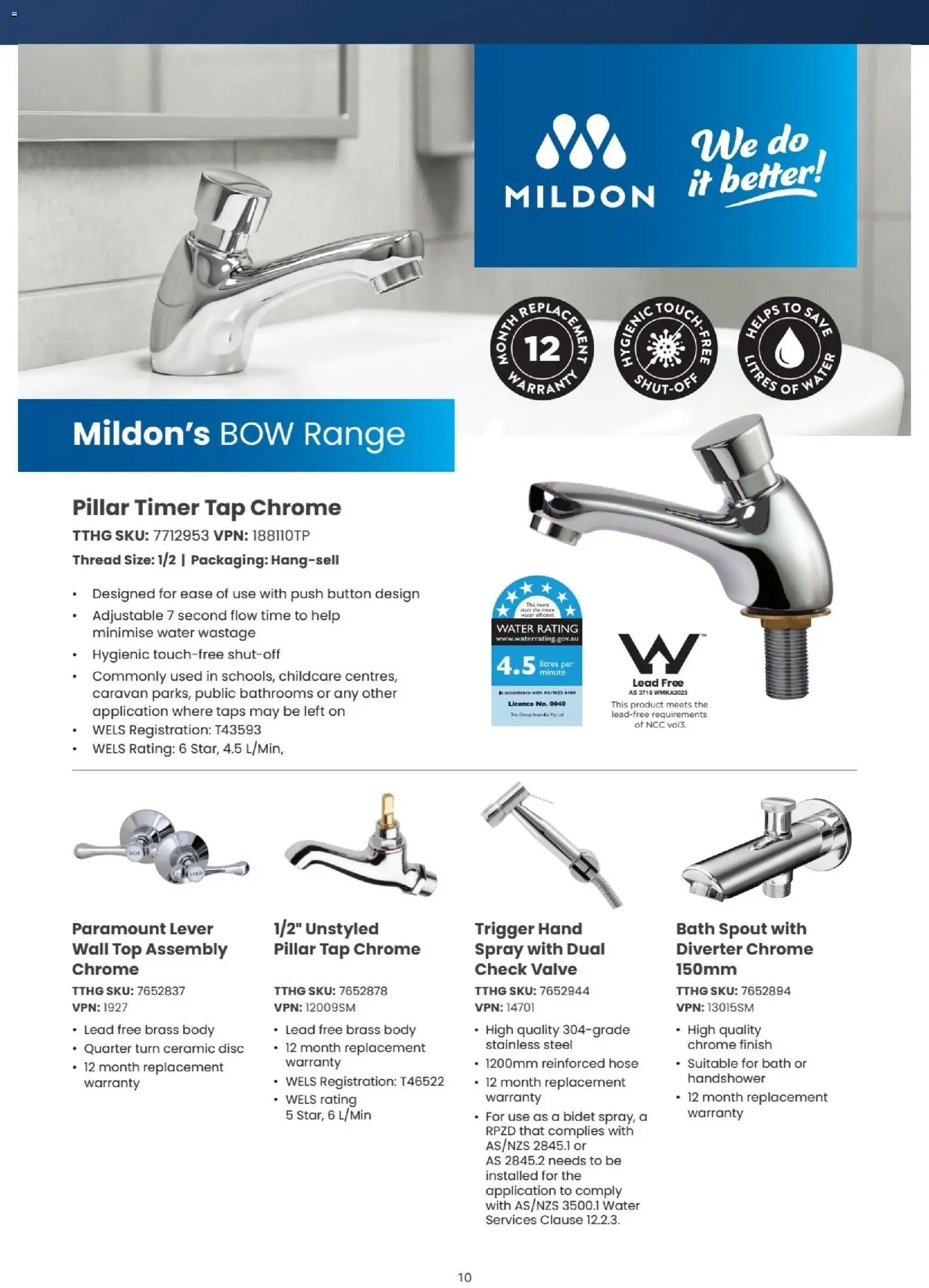 Mitre 10 2026 Bathroom Innovation E-Selection Guide (2026-05-07 - 2027-05-12) | 10