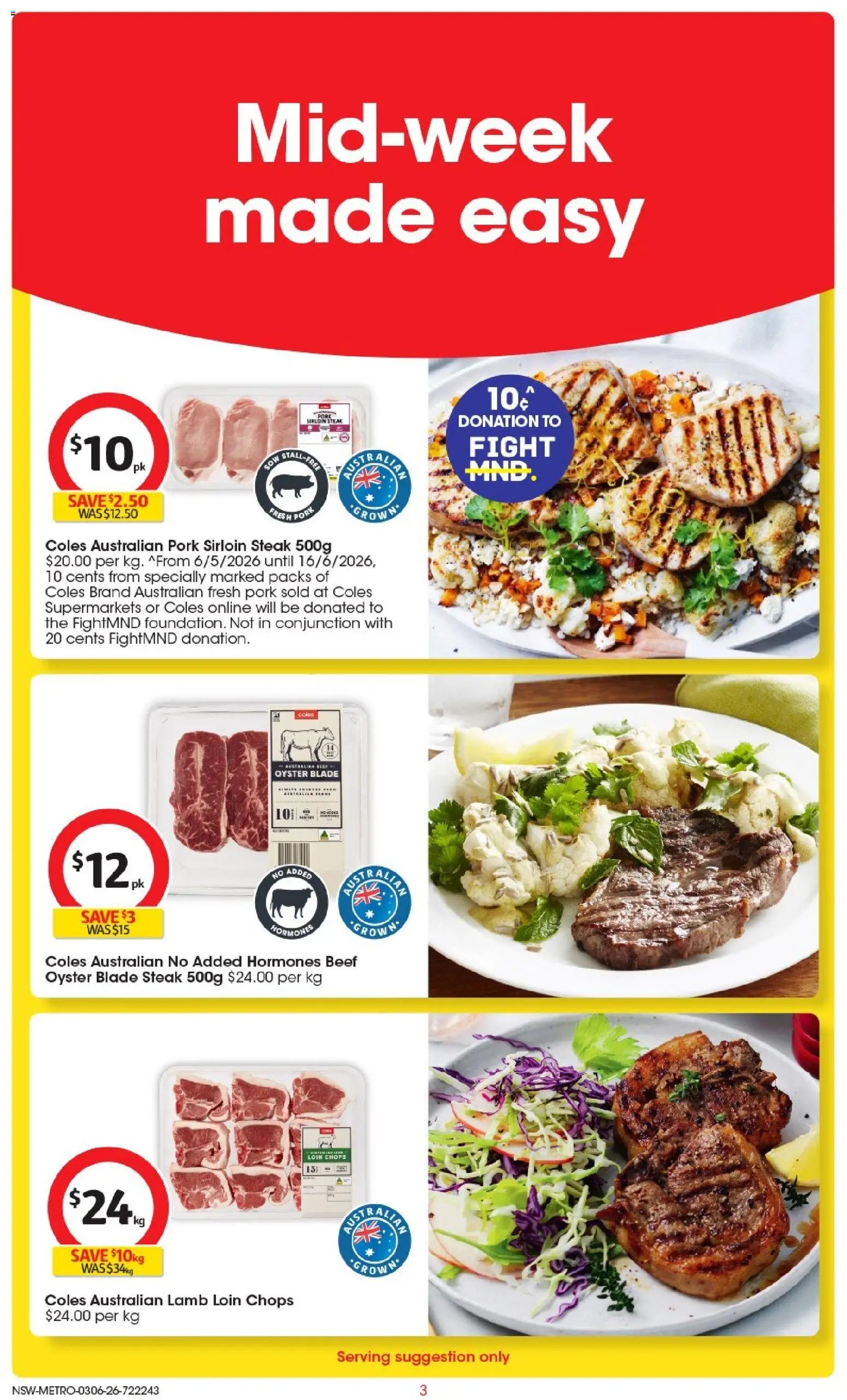 Coles catalogue NSW