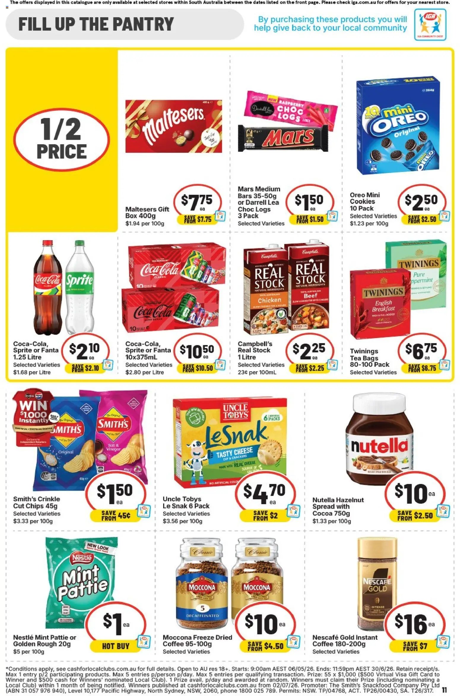 IGA catalogue SA