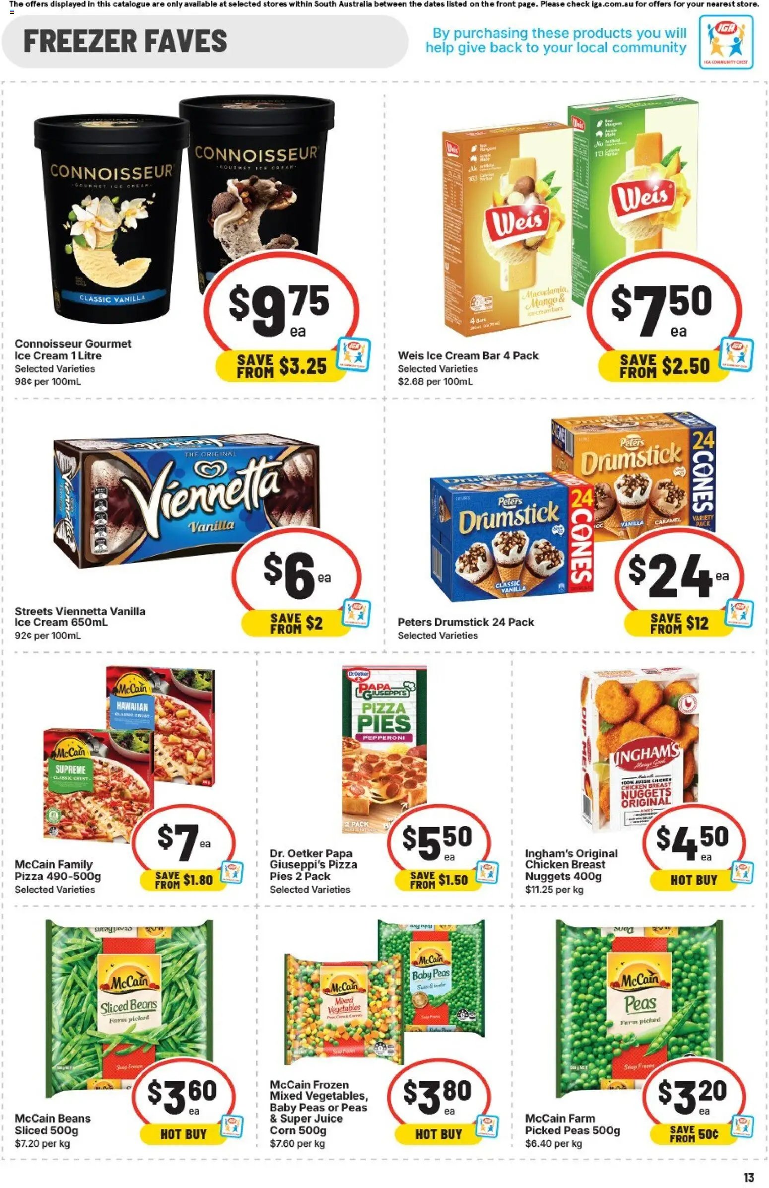IGA catalogue SA