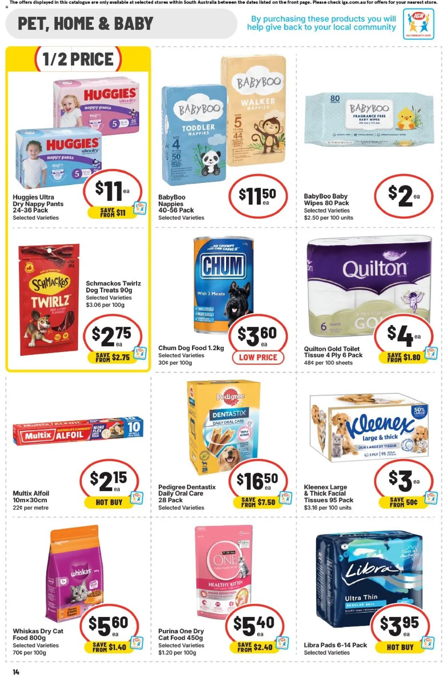 IGA catalogue SA