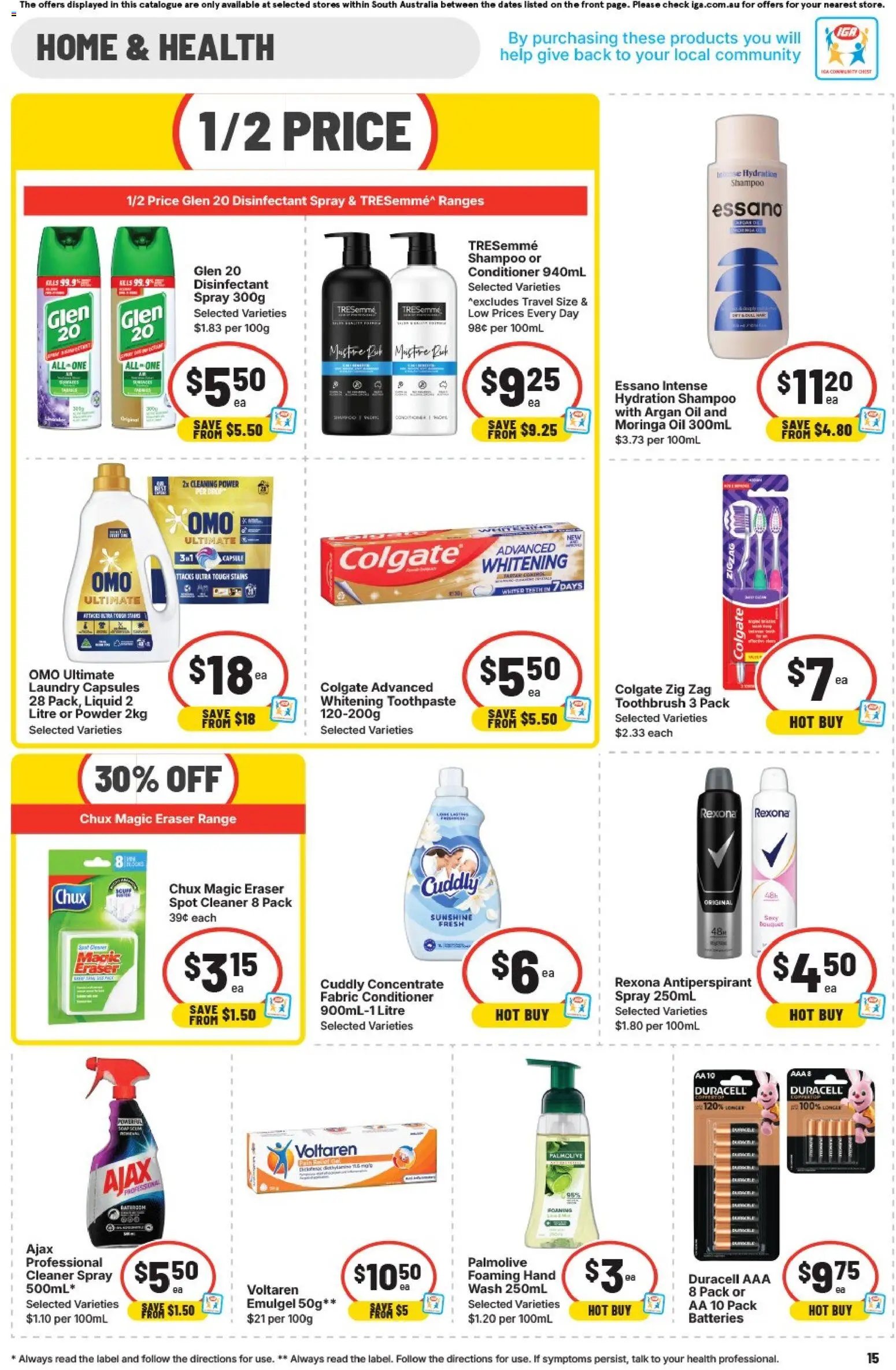 IGA catalogue SA