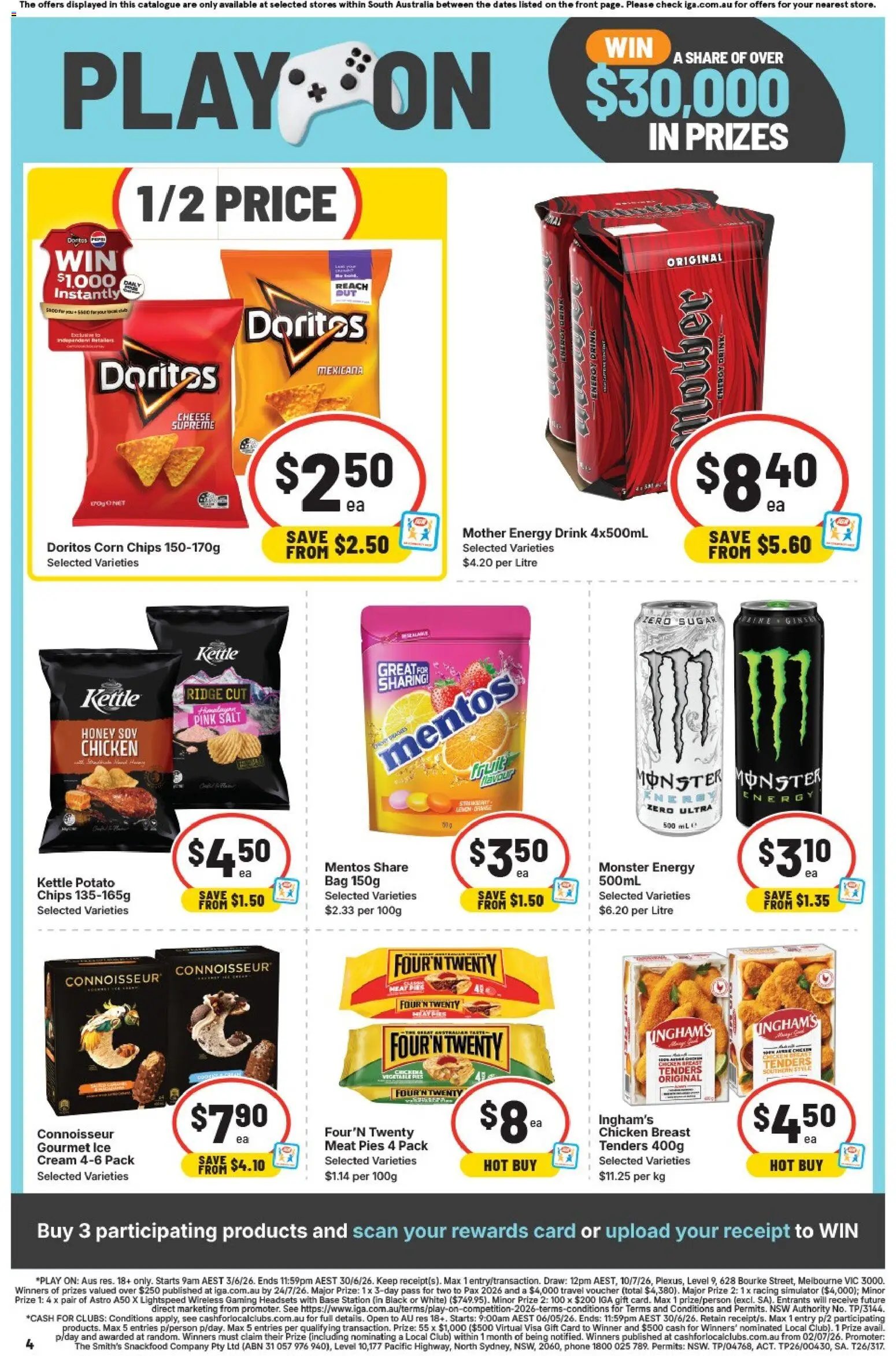 IGA catalogue SA