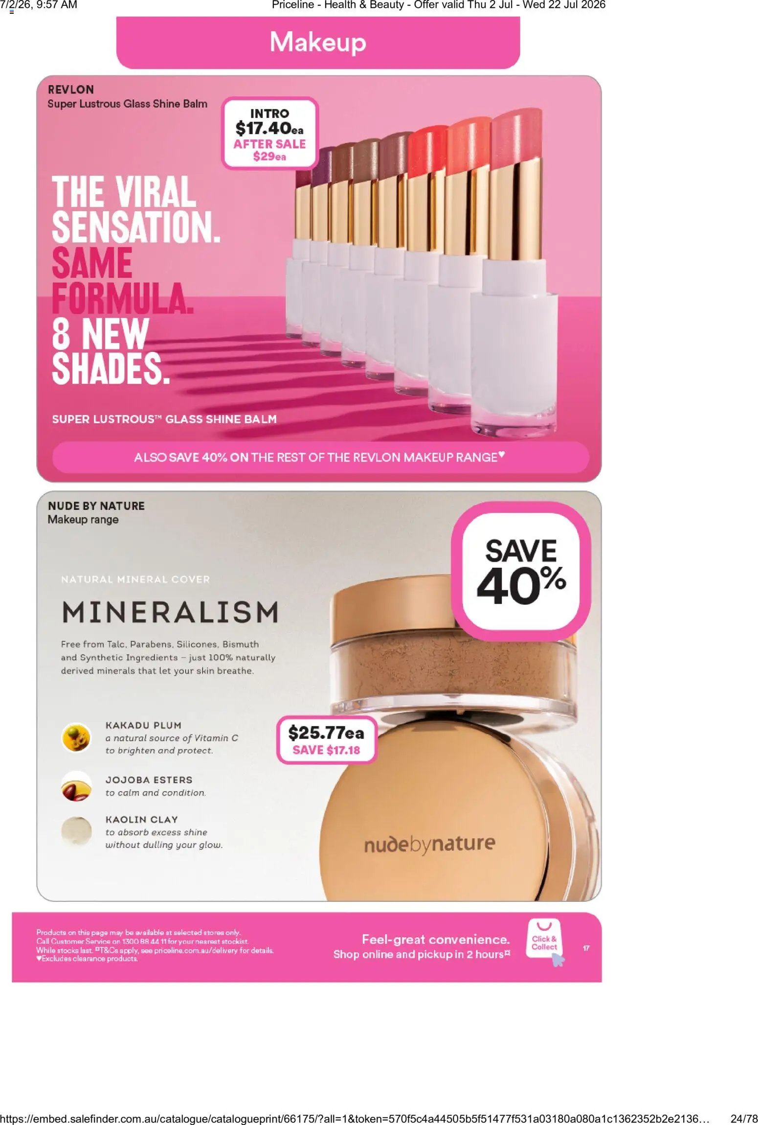 Priceline Pharmacy catalogue