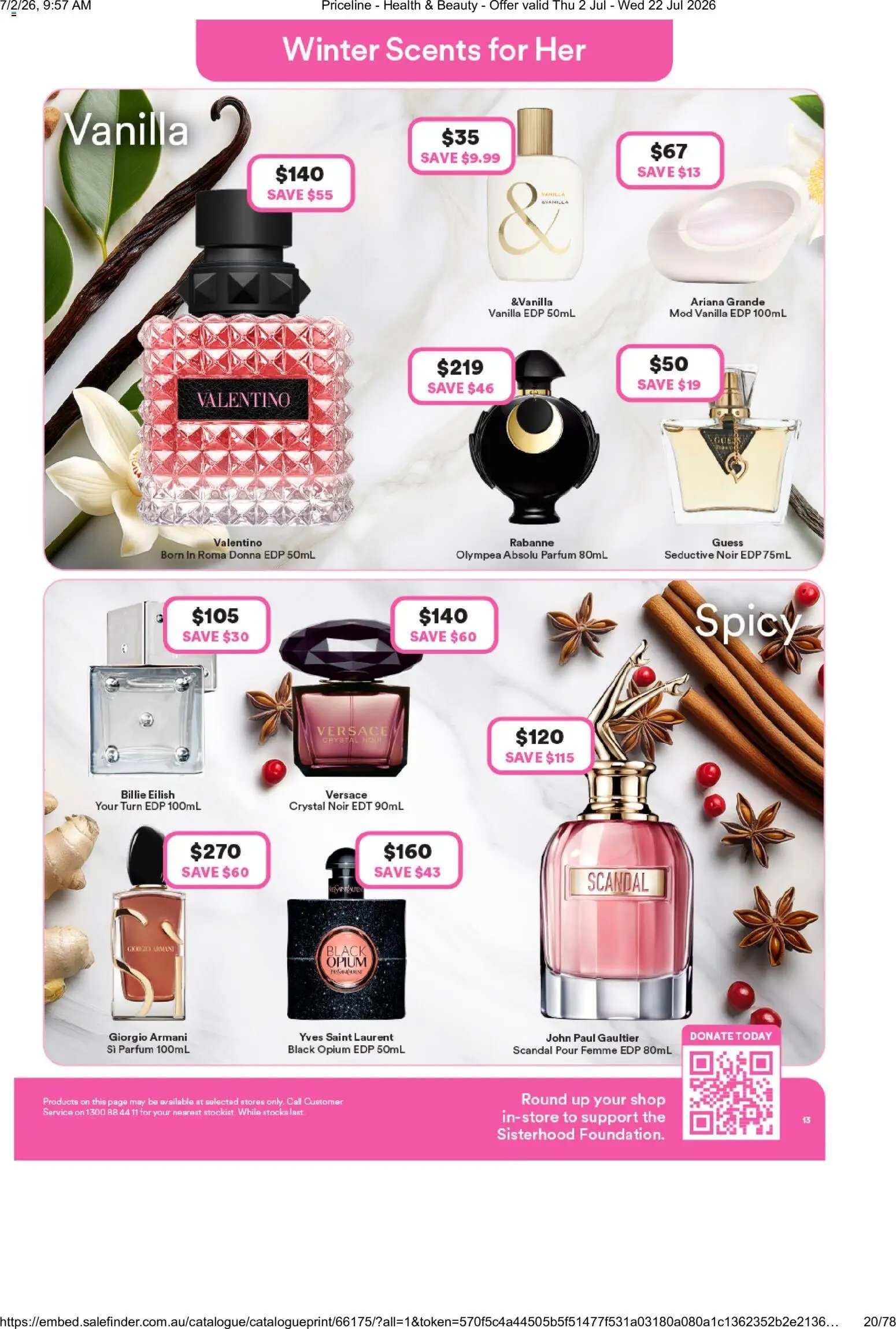 Priceline Pharmacy catalogue