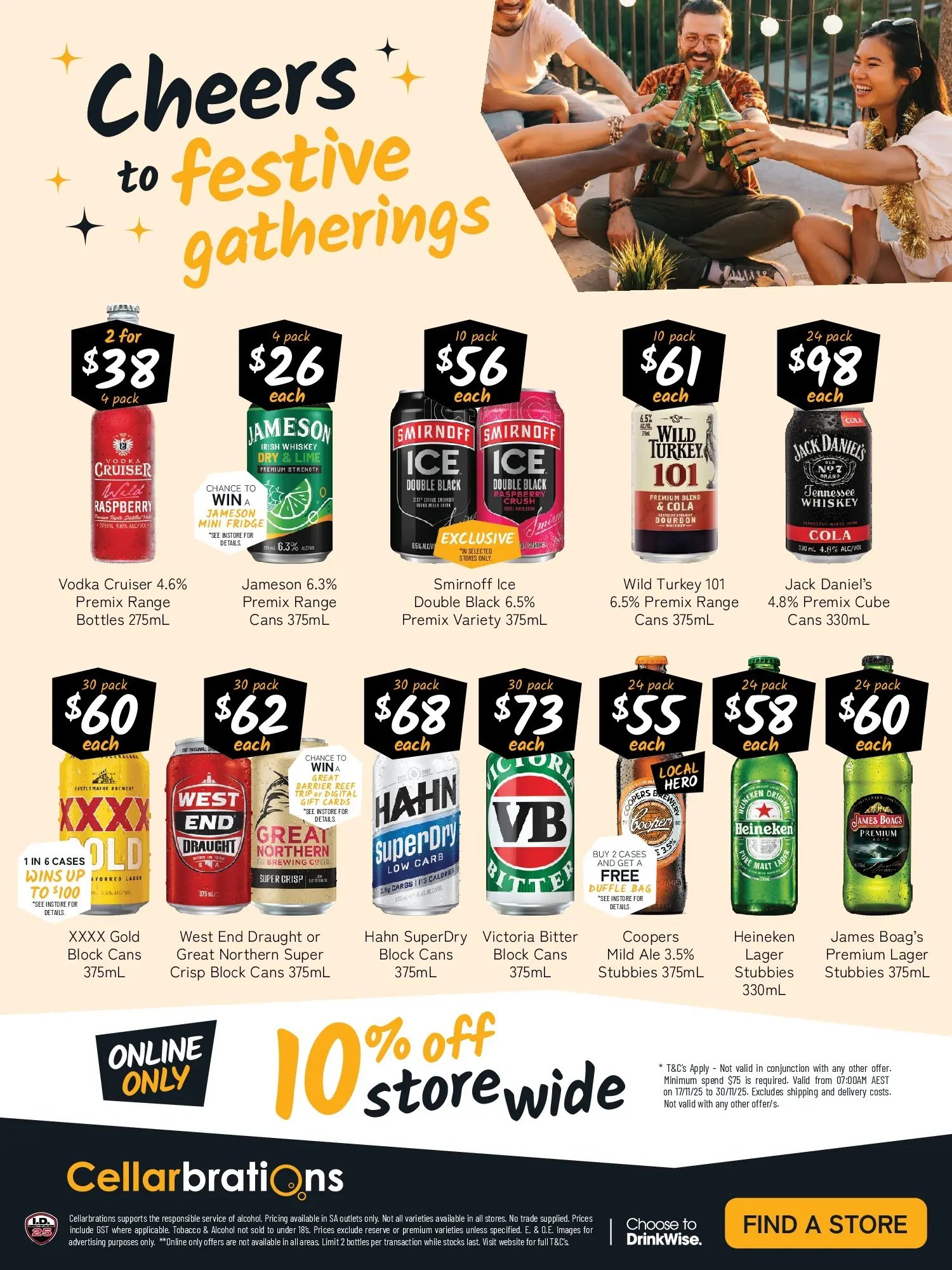 Cellarbrations - Christmas Gifts that hit the spot Good Shout! (2025-11-16 - 2025-11-30) | 6