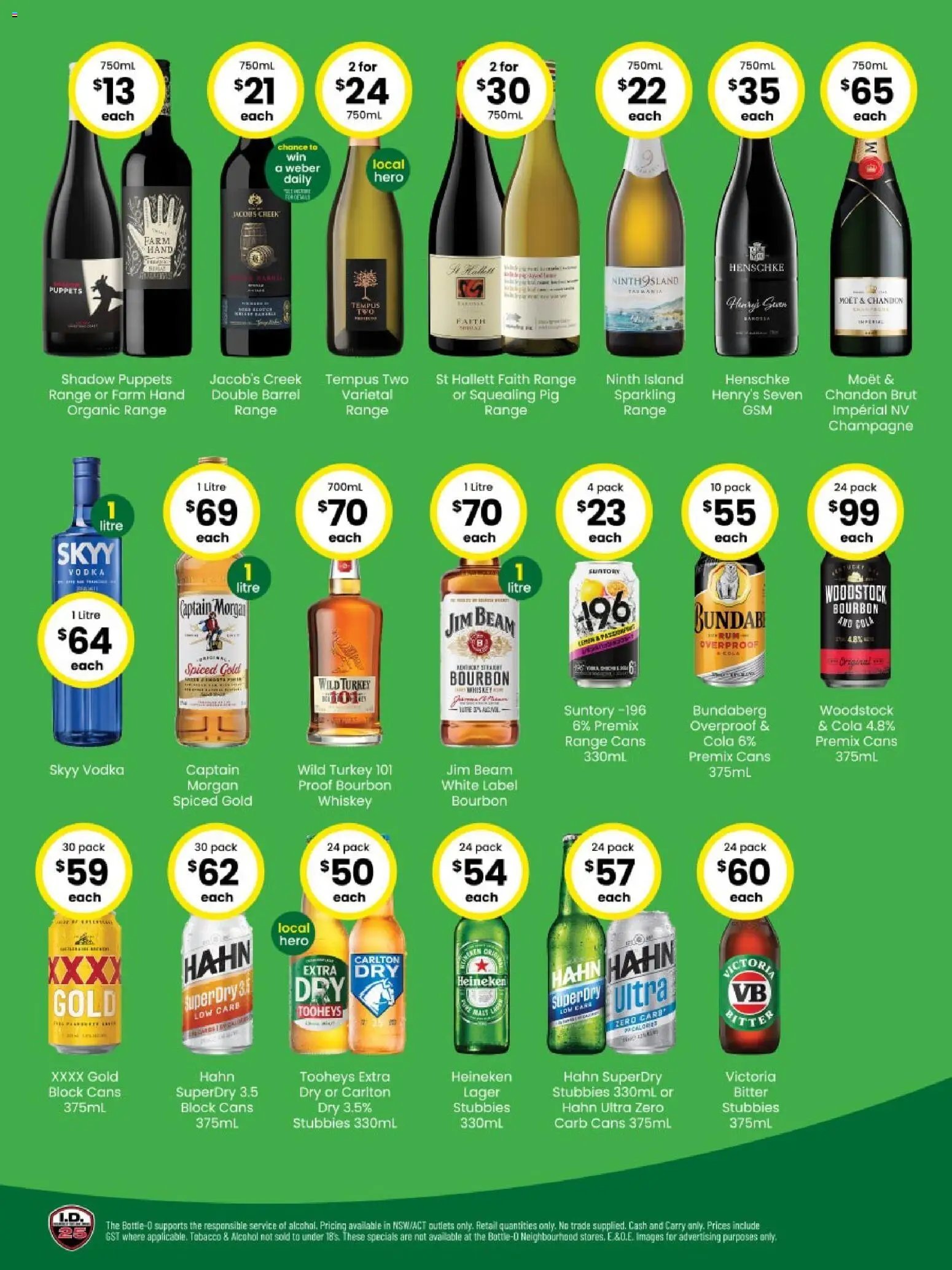 The Bottle-O catalogue CANBERRA