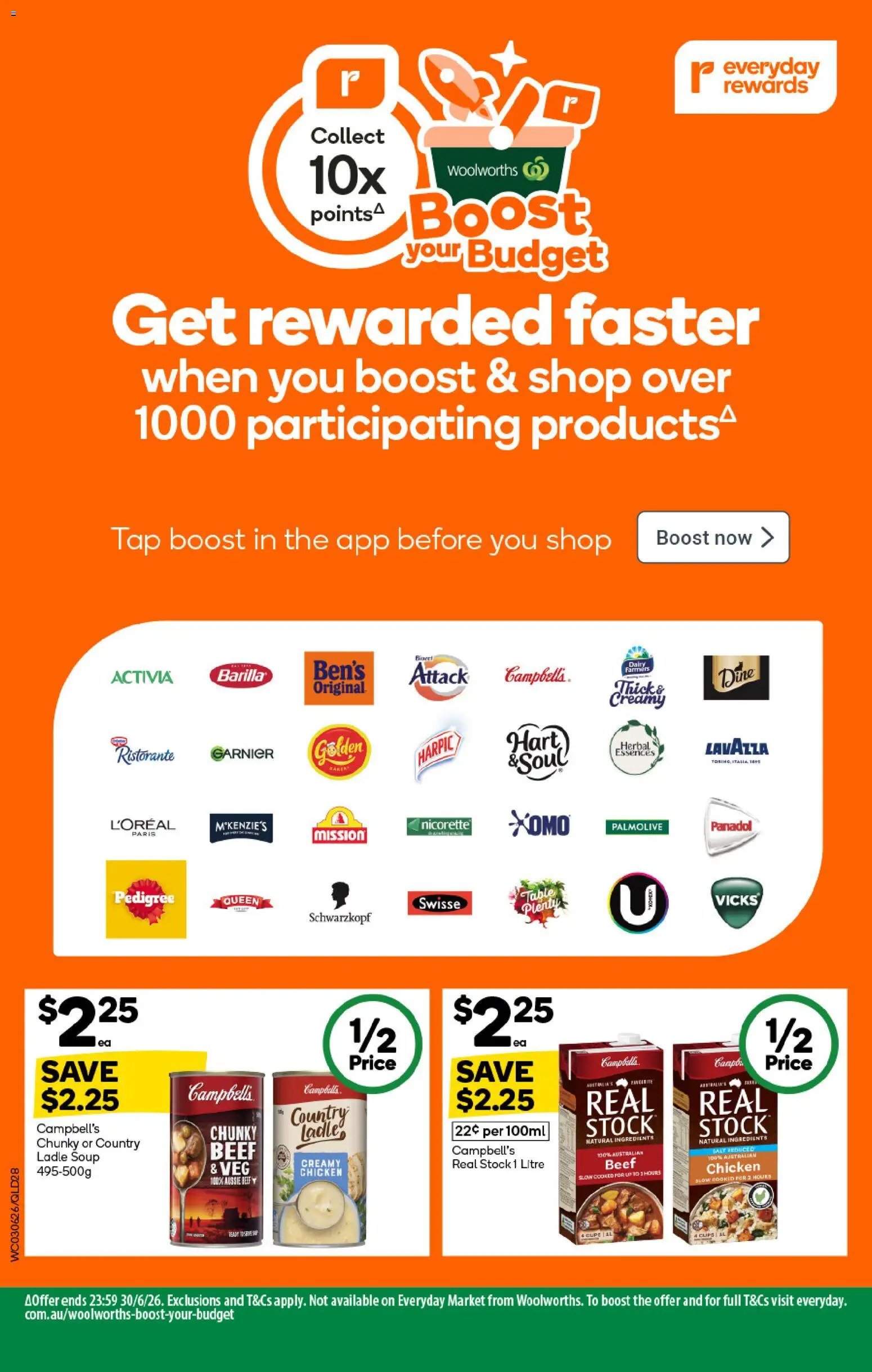 Woolworths catalogue QLD