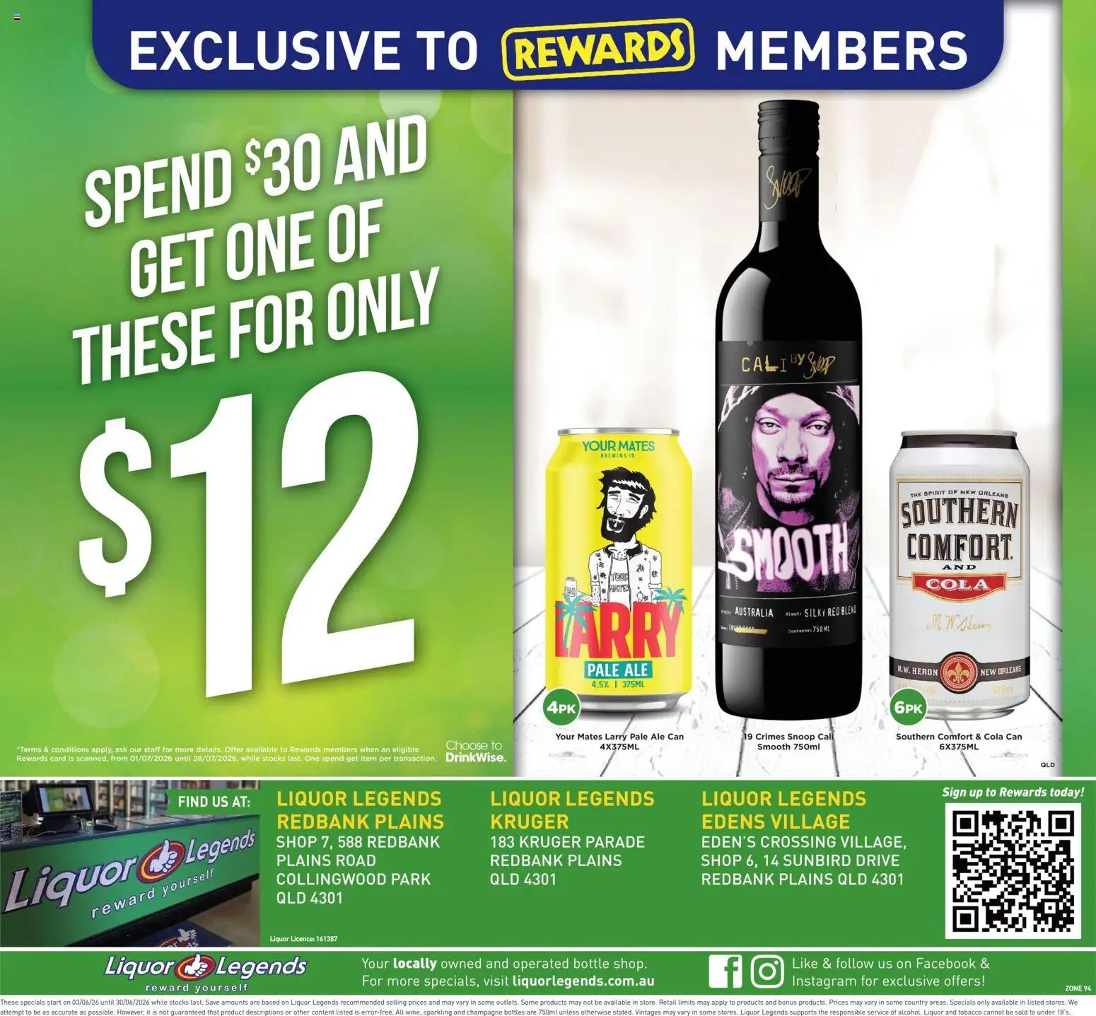 Liquor Legends catalogue Redbank Plains
