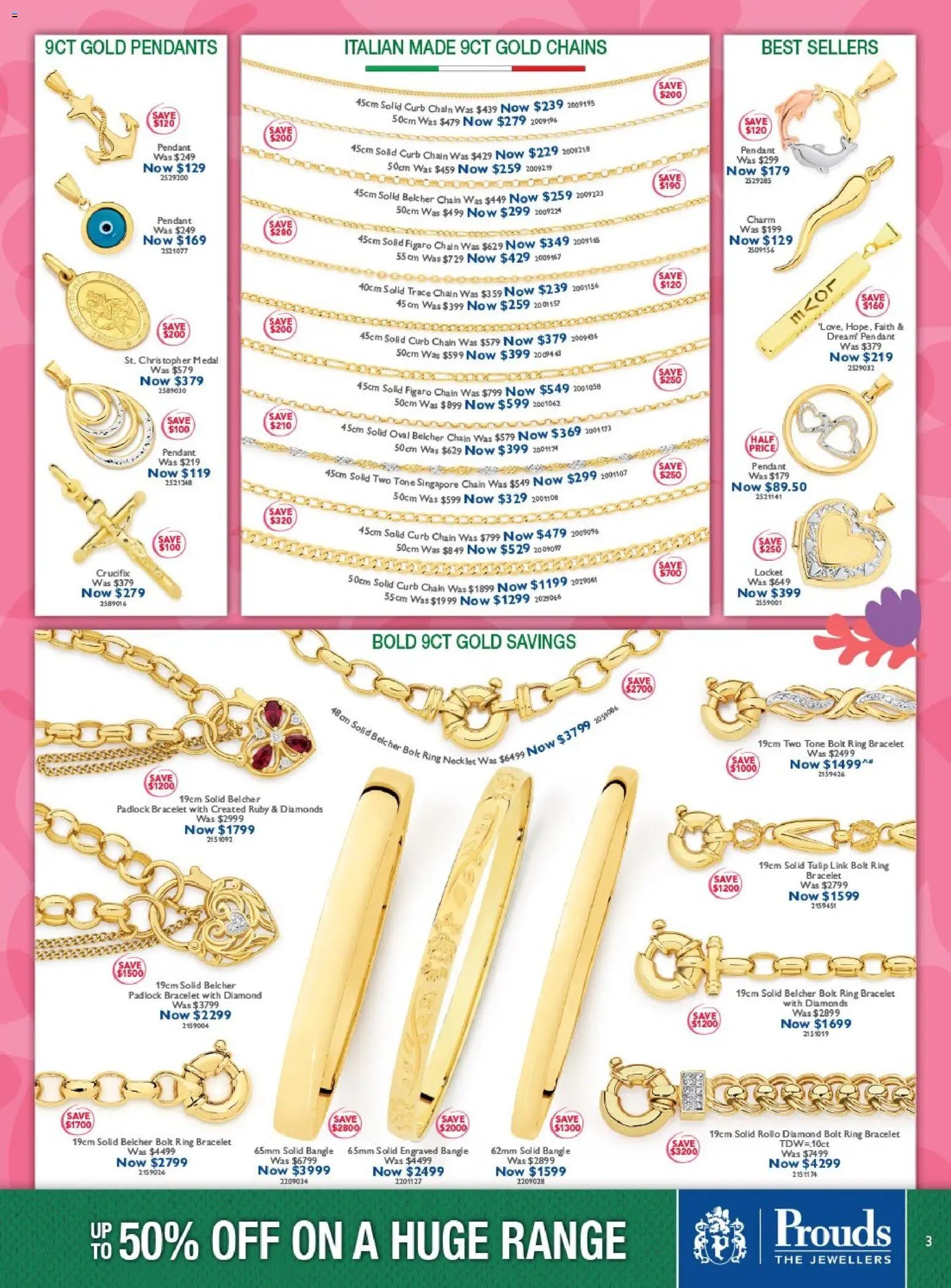 Prouds The Jewellers catalogue