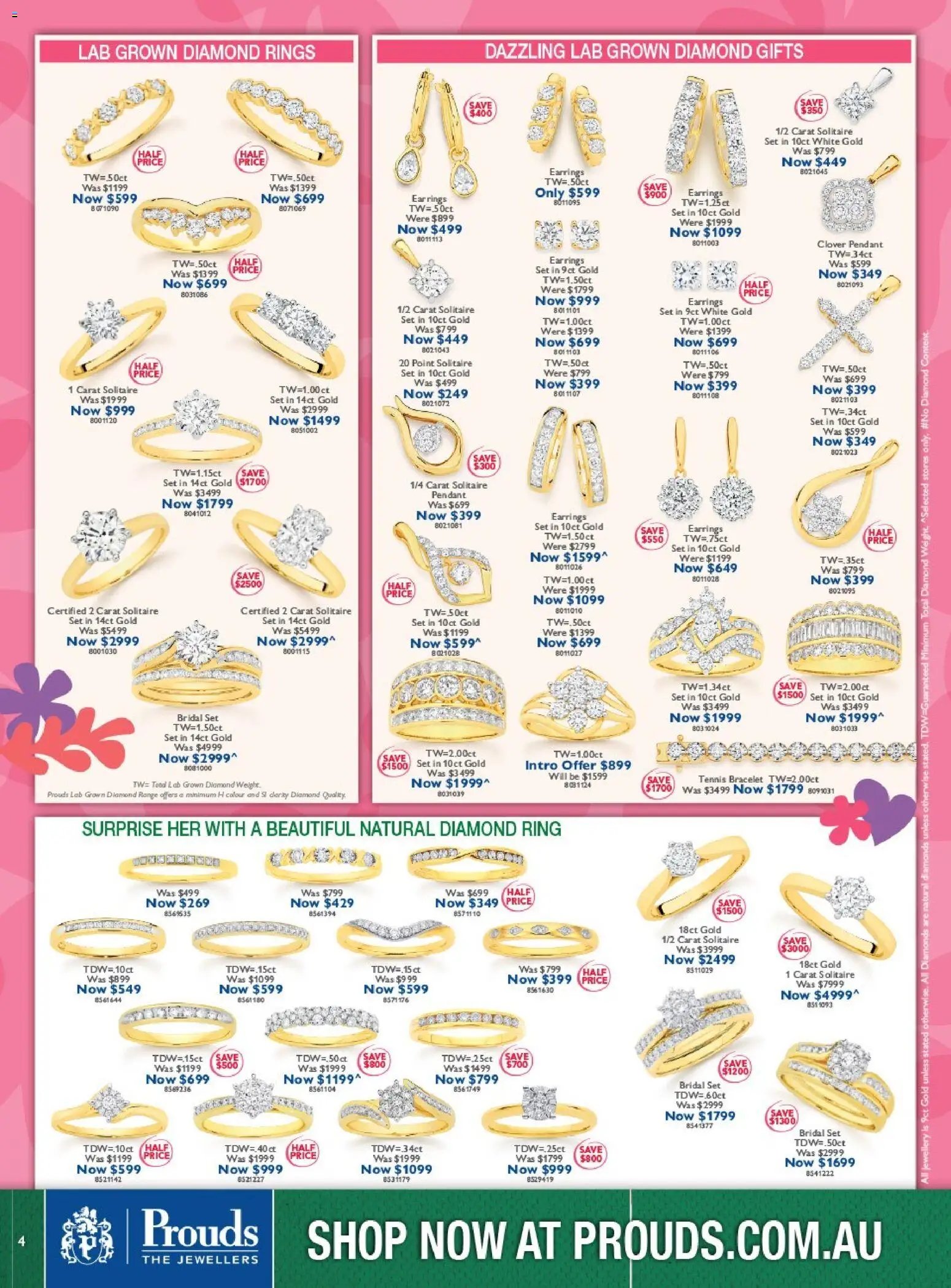 Prouds The Jewellers catalogue
