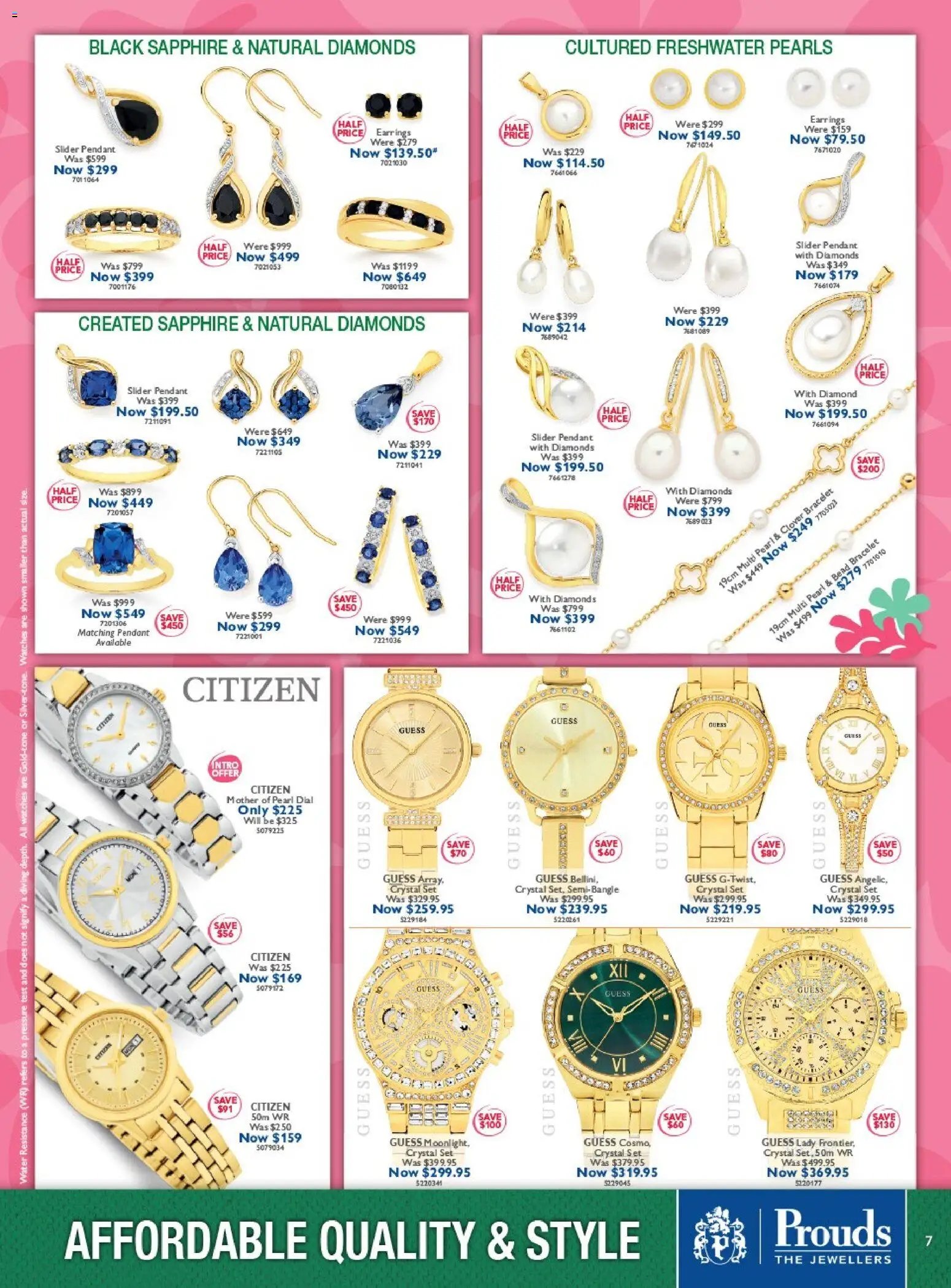 Prouds The Jewellers catalogue