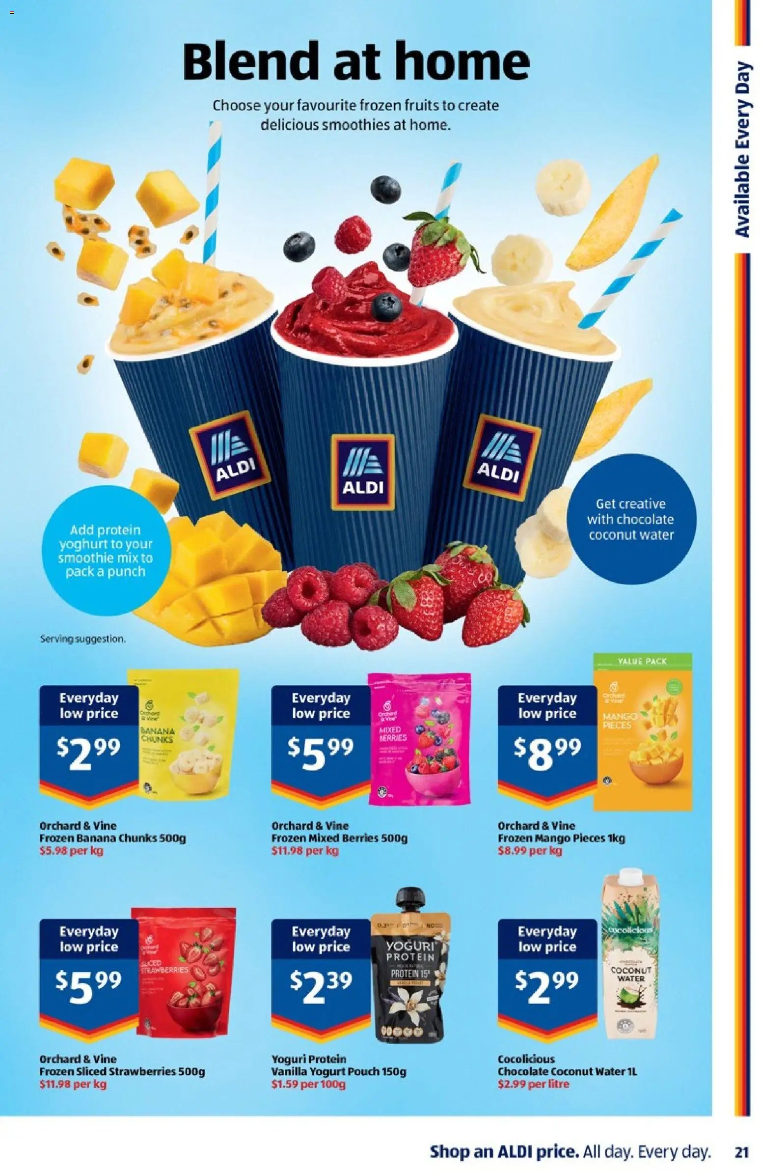 Aldi catalogue
