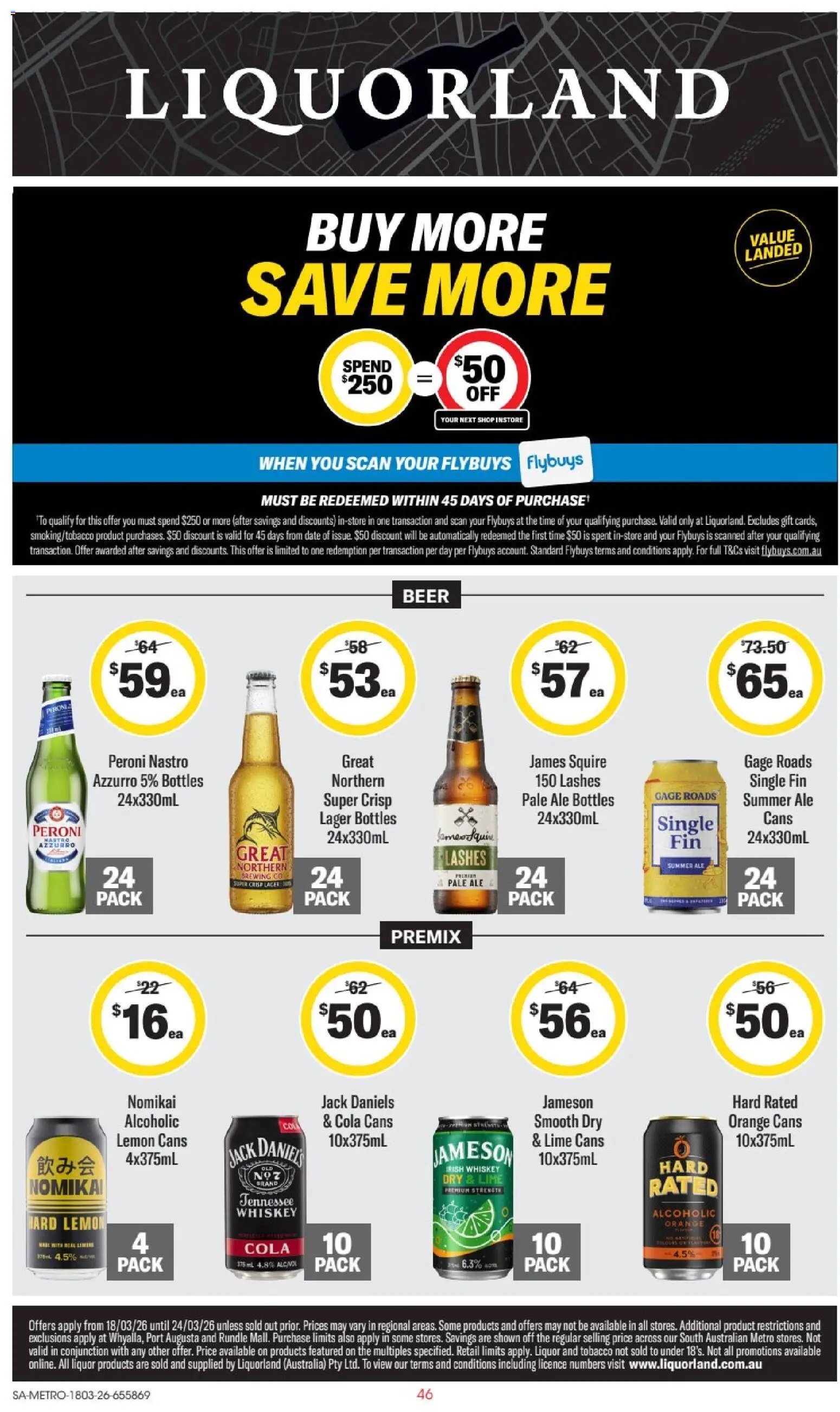 Liquorland catalogue SA (2026-03-18 - 2026-03-24) | 1