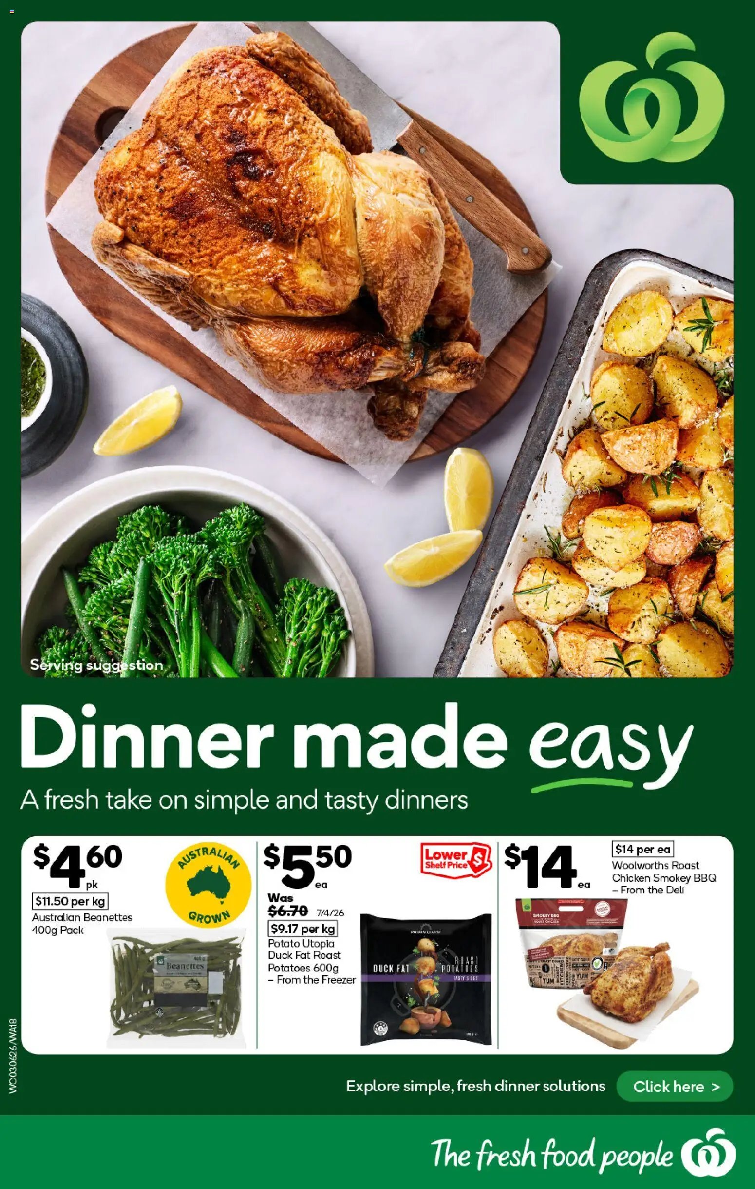 Woolworths catalogue WA