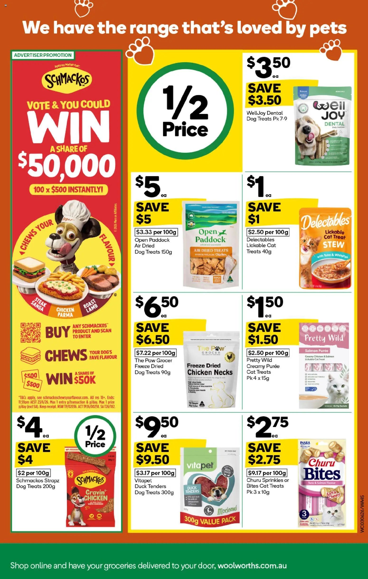 Woolworths catalogue WA