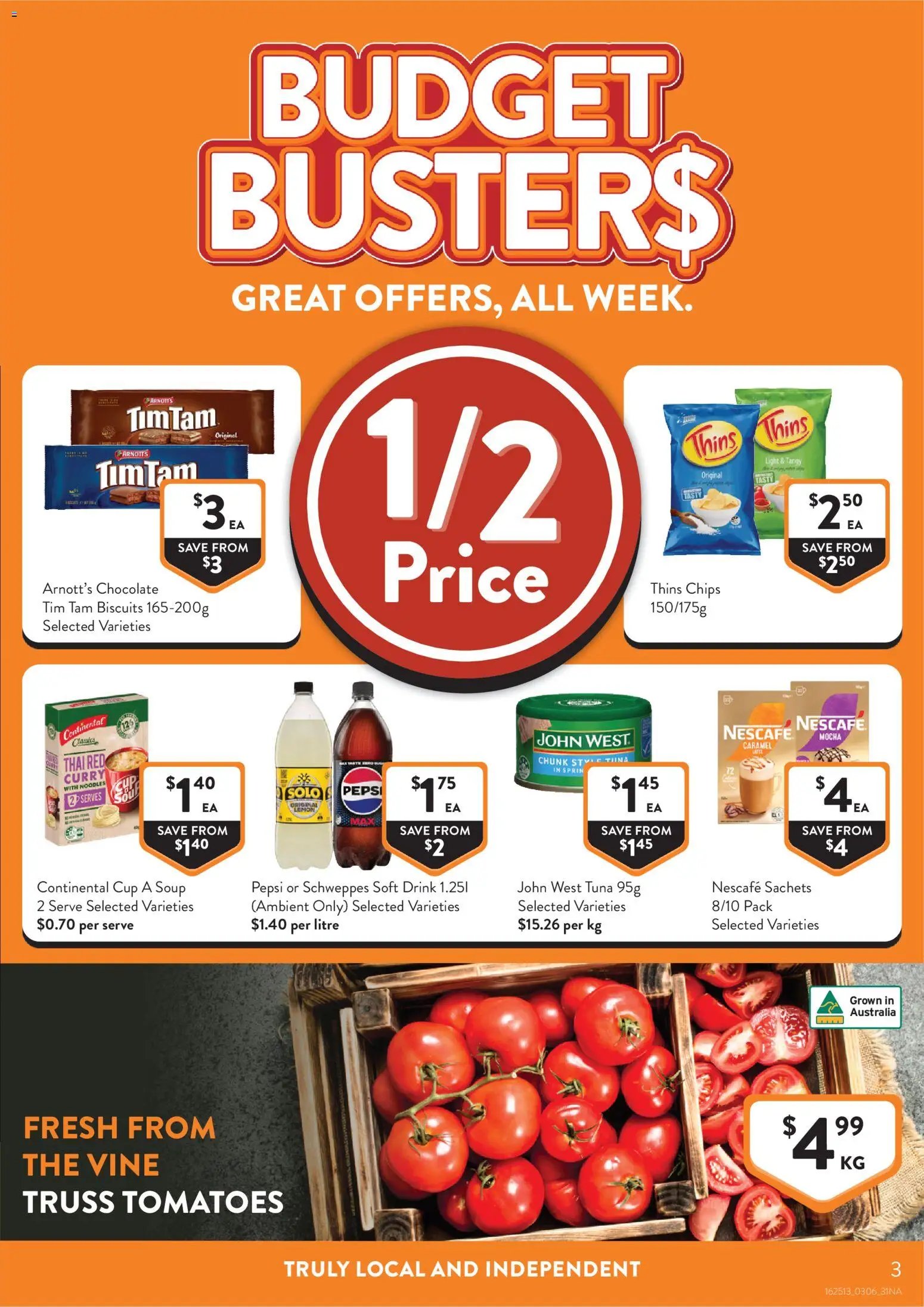 Foodworks catalogue