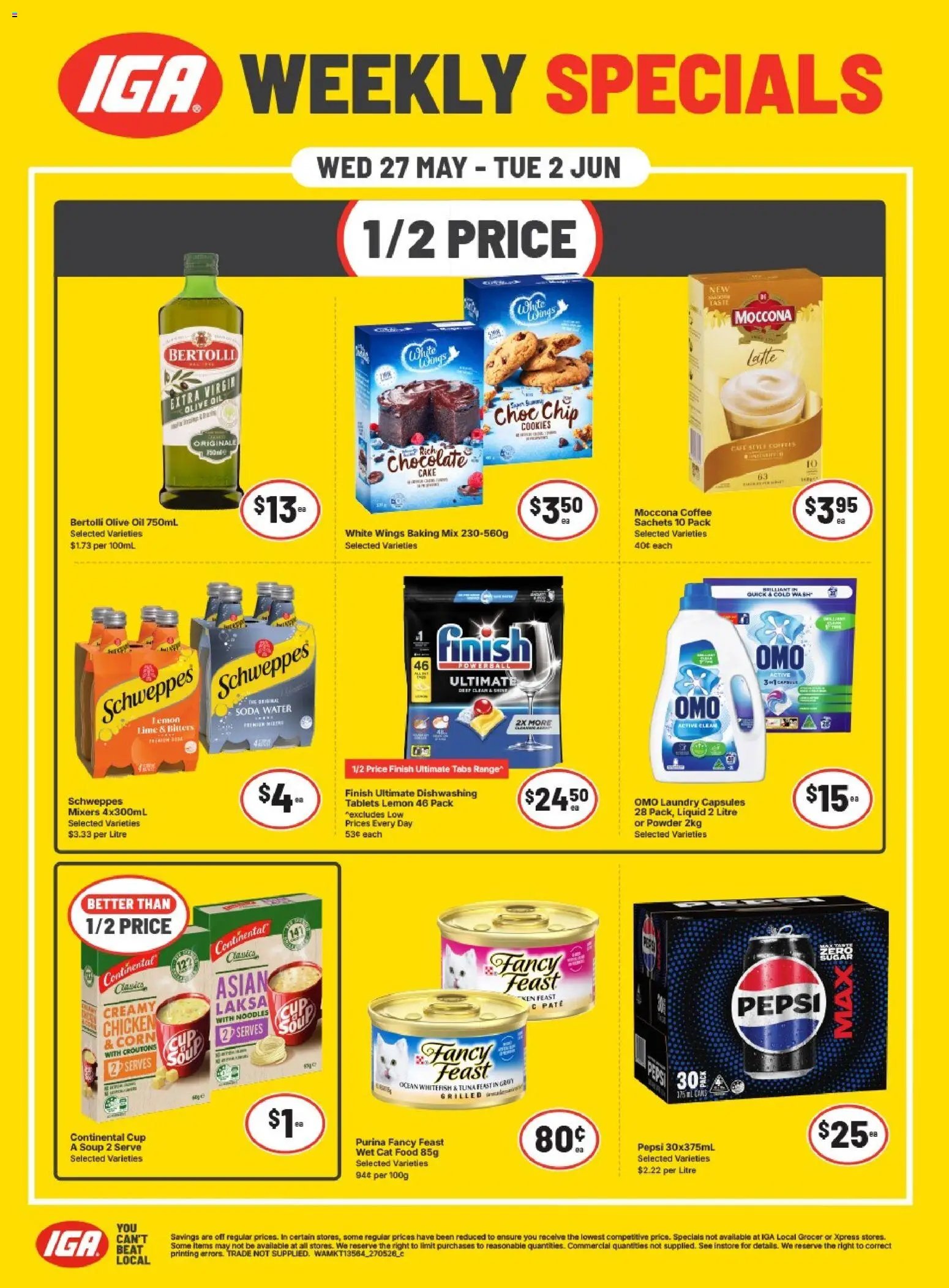IGA catalogue Weekly special NT/WA