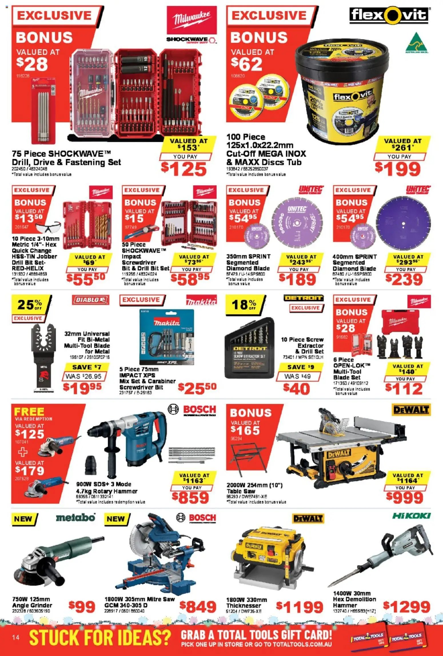 Total Tools Catalogue (2025-12-02 - 2025-12-24) | 12