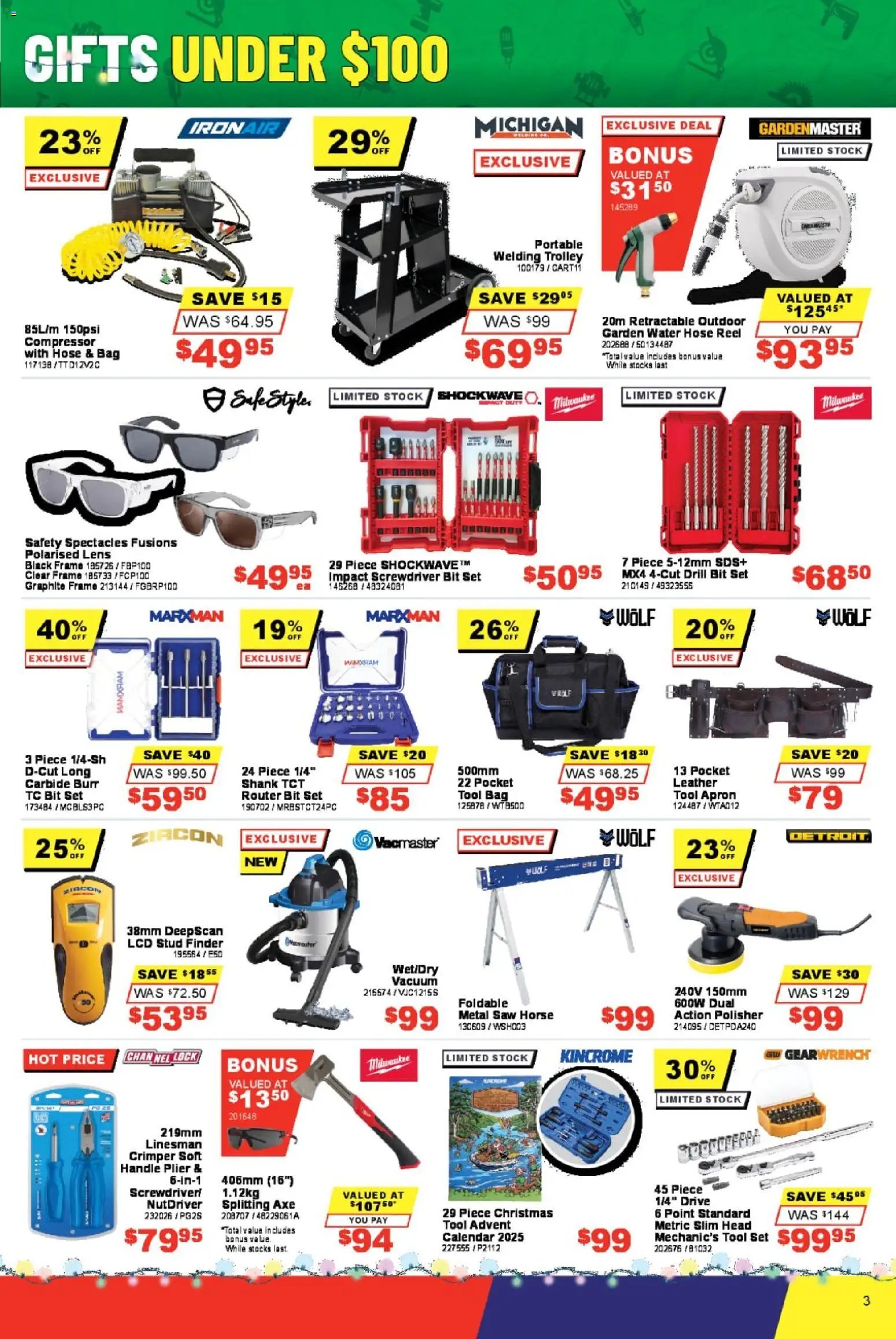 Total Tools Catalogue (2025-12-02 - 2025-12-24) | 3